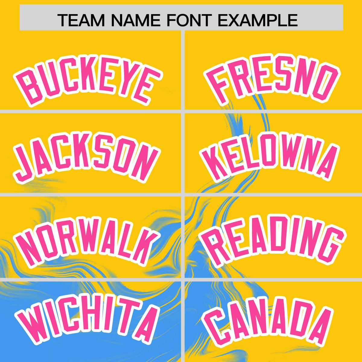 Custom Gold Powder Blue Personalized Ink Pattern Authentic Baseball Jersey