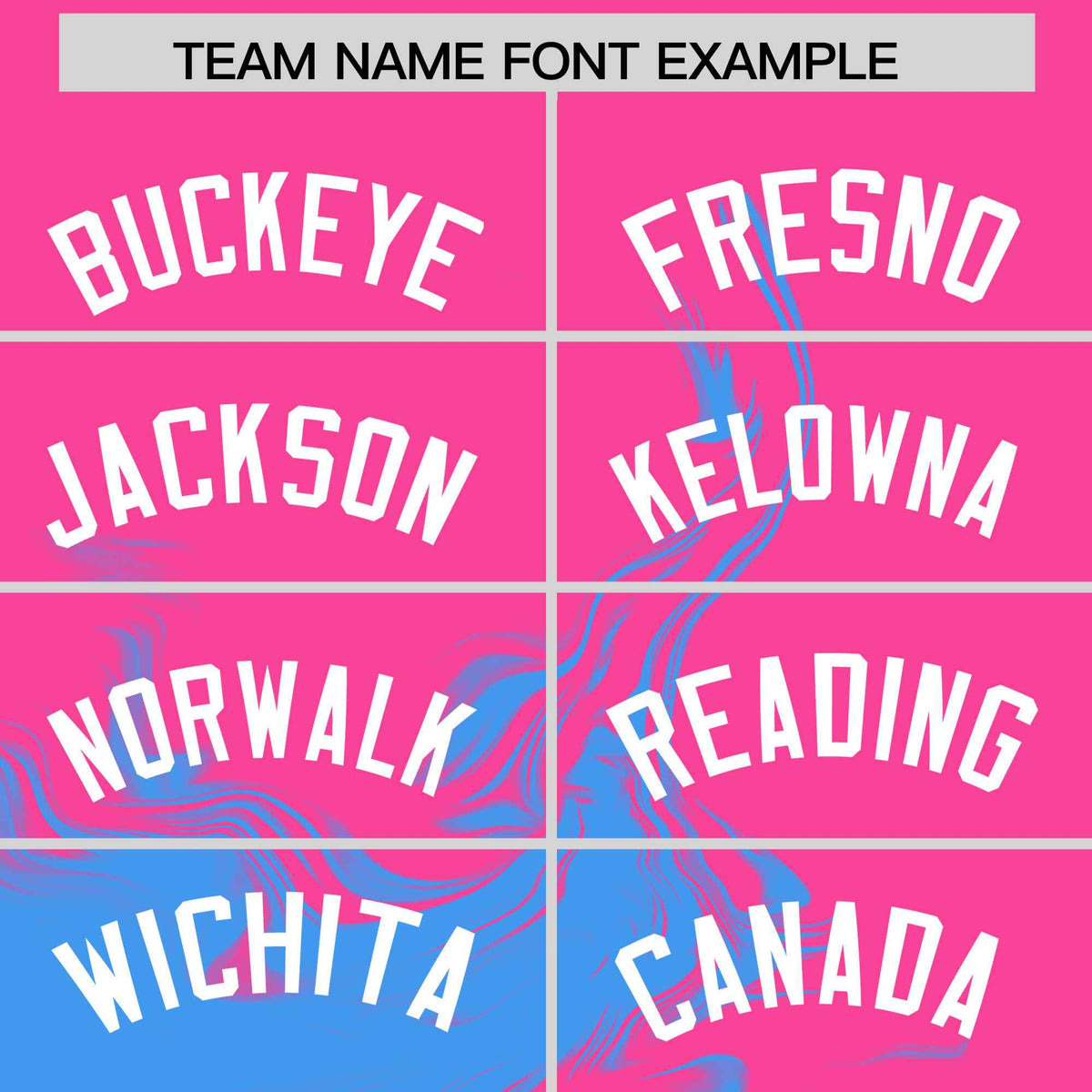 Custom Pink Powder Blue Personalized Ink Pattern Authentic Baseball Jersey