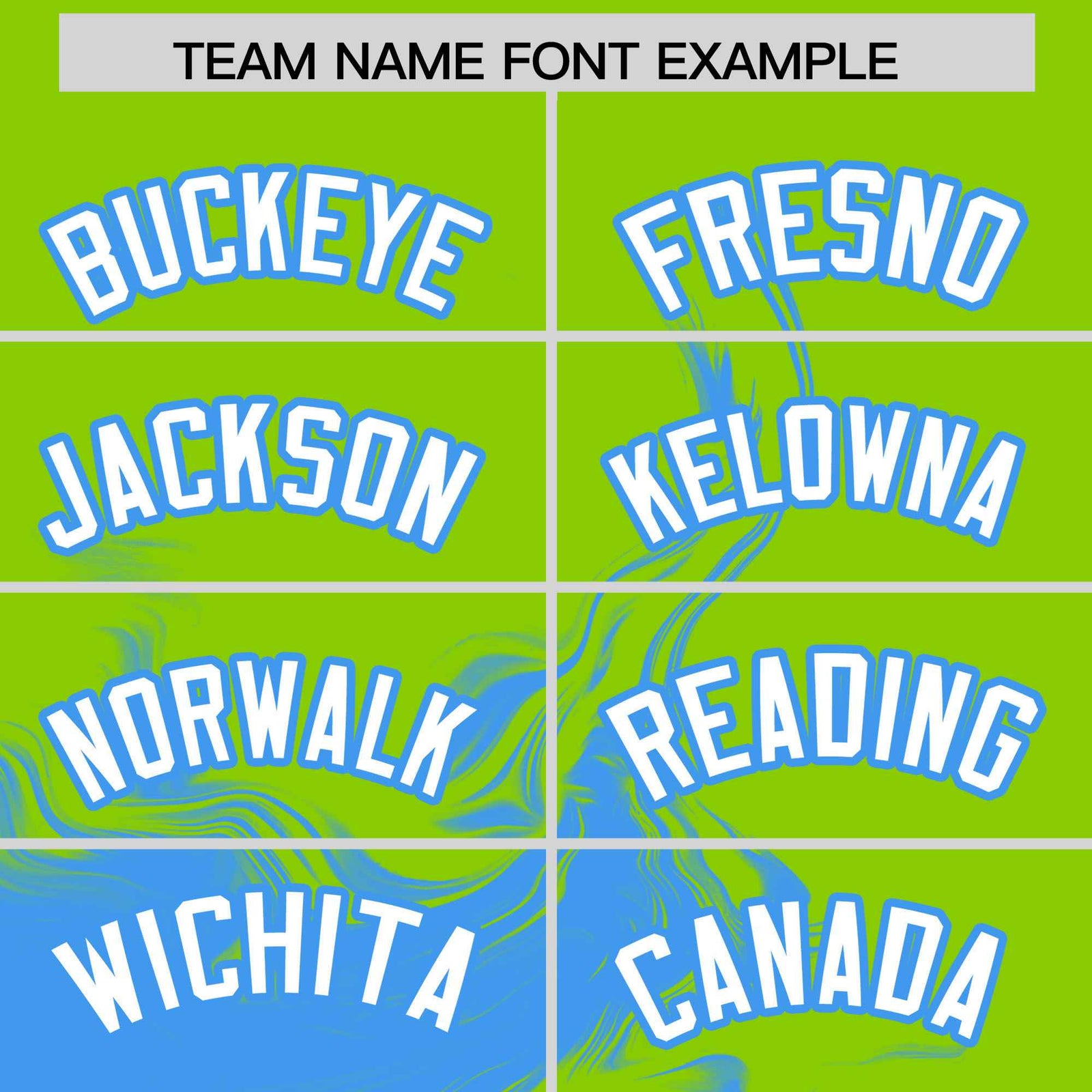 Custom Neon Green Powder Blue Personalized Ink Pattern Authentic Baseball Jersey