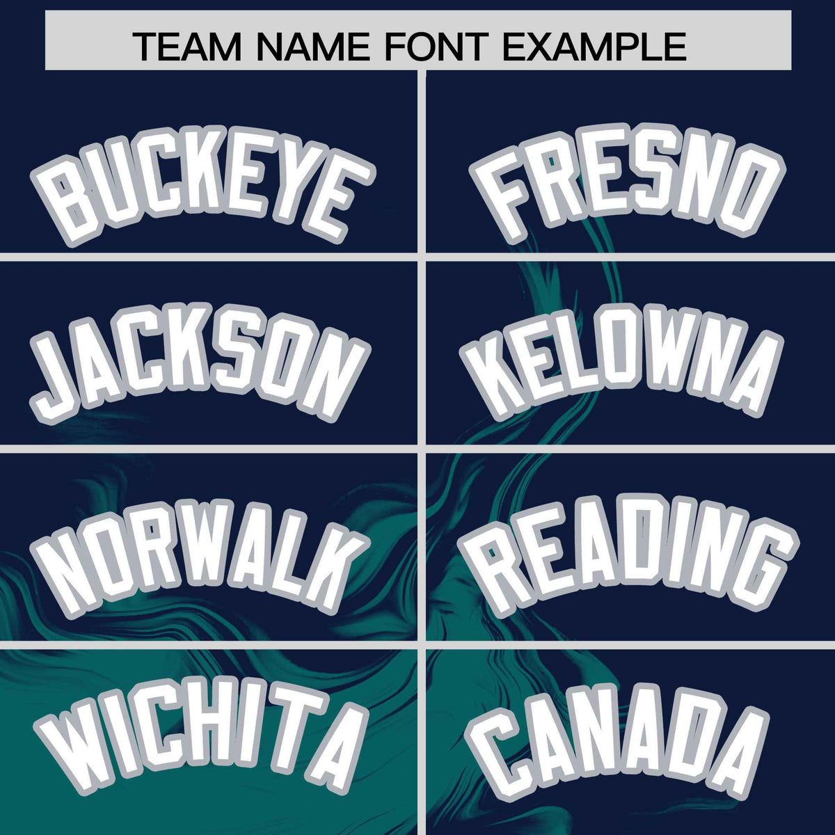 Custom Navy Aqua Personalized Ink Pattern Authentic Baseball Jersey