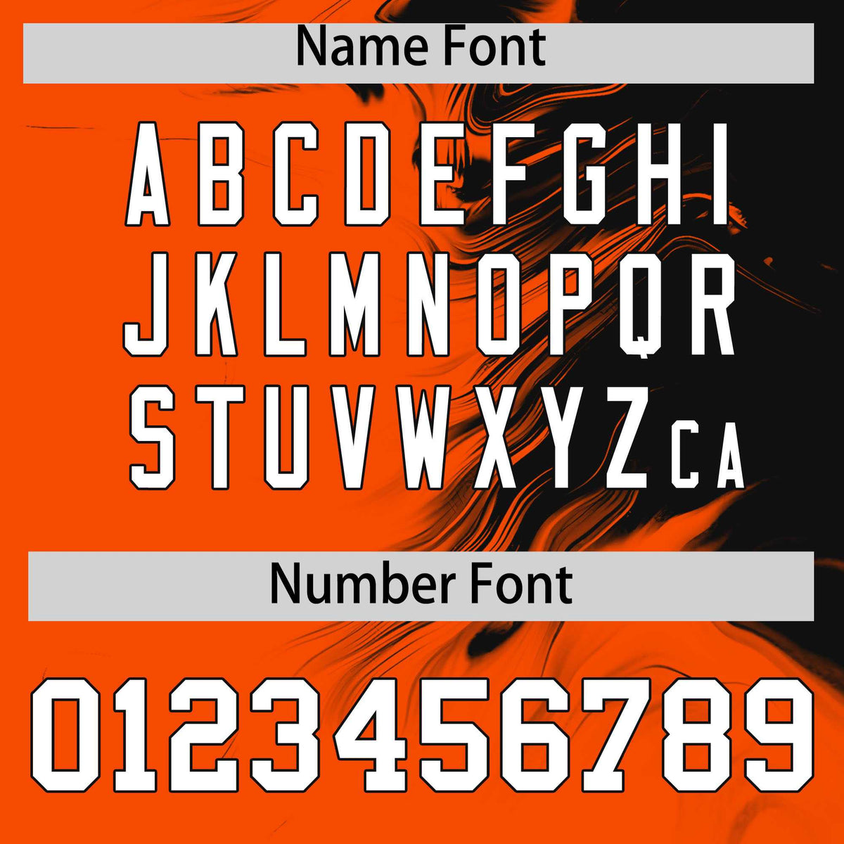 Custom Black Orange Personalized Ink Pattern Authentic Baseball Jersey