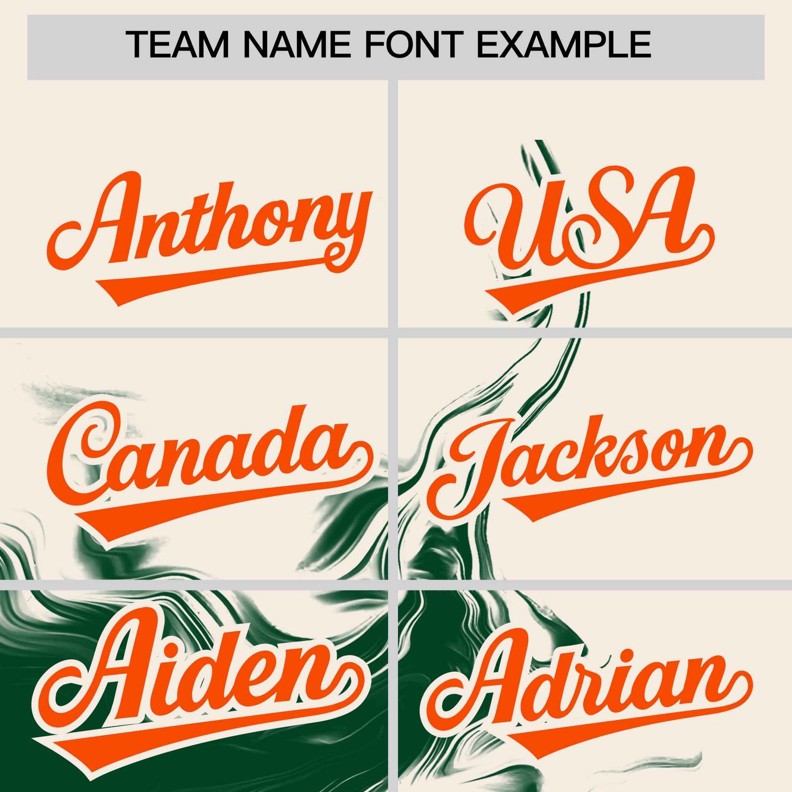 Custom Cream Green Personalized Ink Pattern Authentic Baseball Jersey