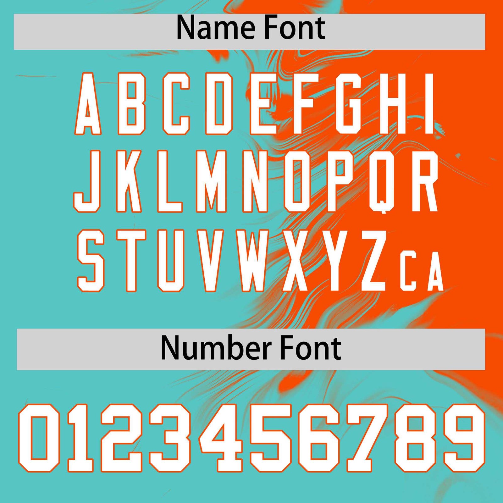 Custom Orange Bright Green Personalized Ink Pattern Authentic Baseball Jersey