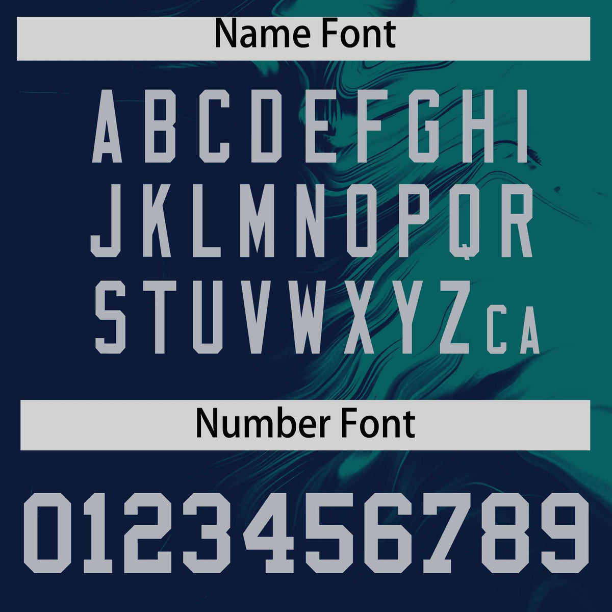 Custom Aqua Navy Personalized Ink Pattern Authentic Baseball Jersey