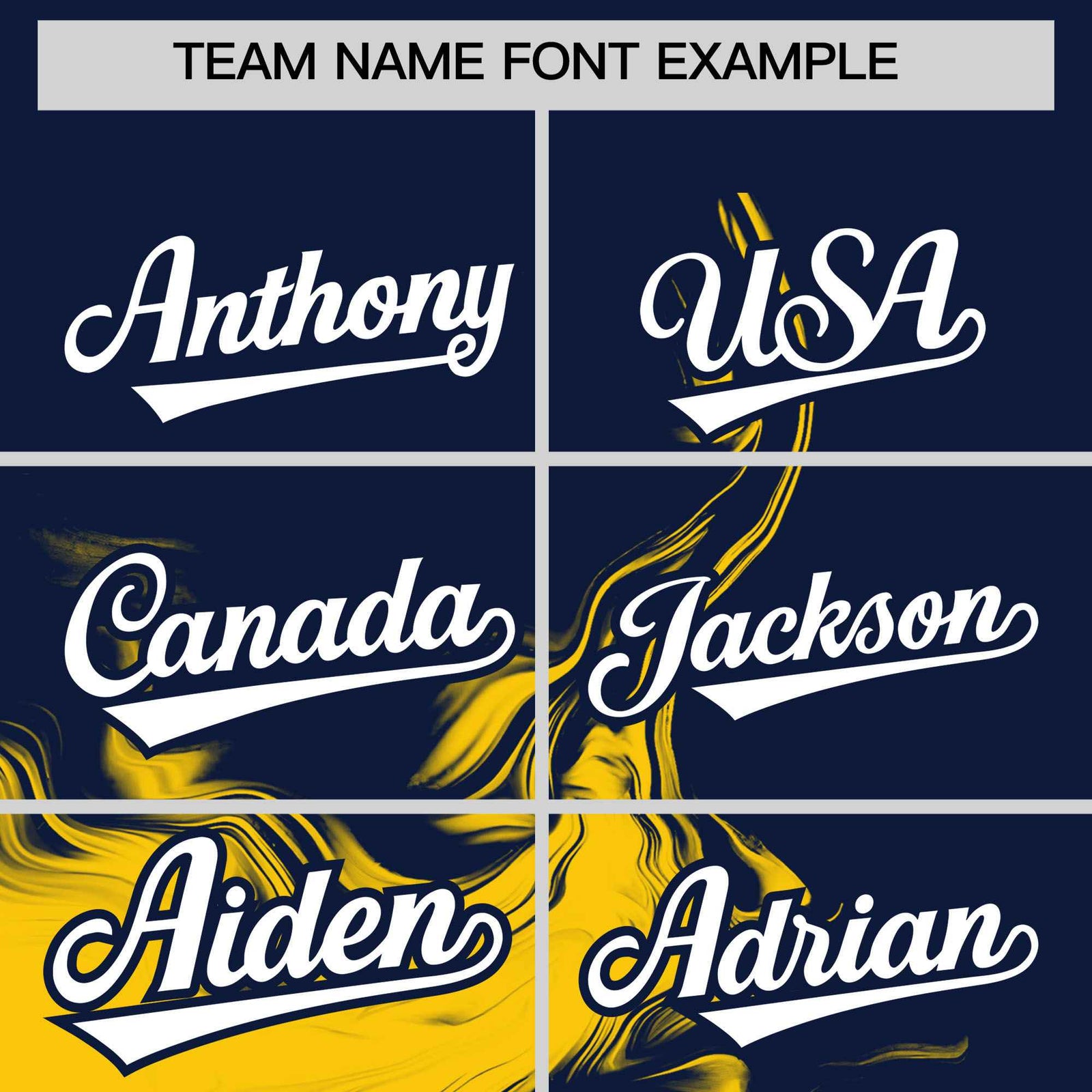 Custom Navy Gold Personalized Ink Pattern Authentic Baseball Jersey