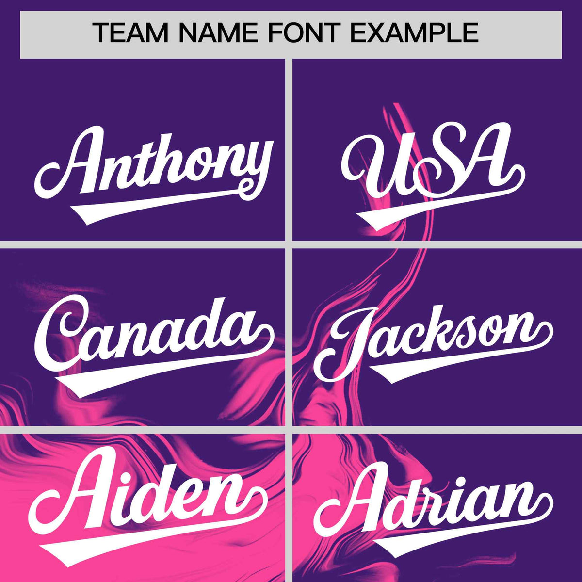 Custom Purple Pink Personalized Ink Pattern Authentic Baseball Jersey