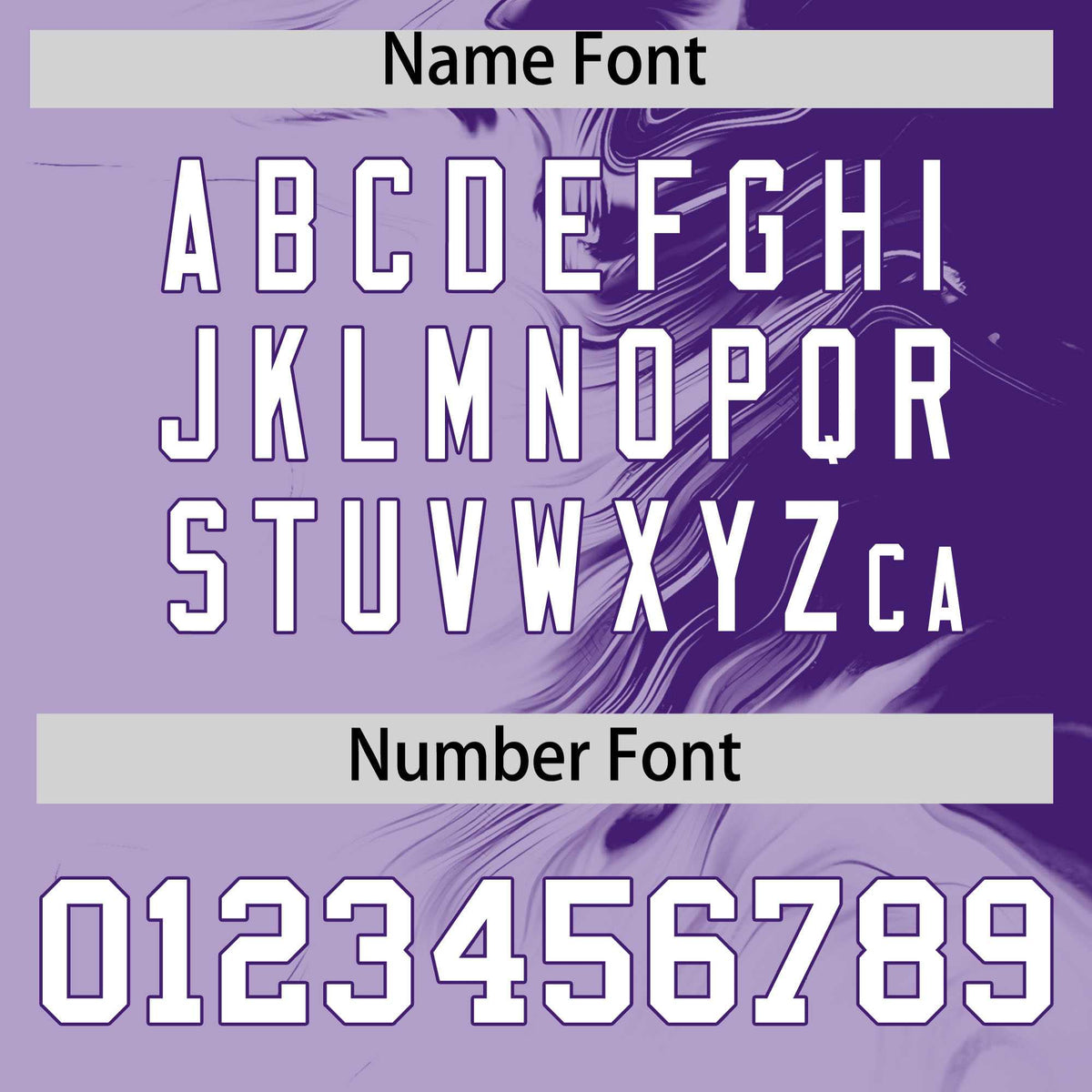 Custom Purple Light Purple Personalized Ink Pattern Authentic Baseball Jersey