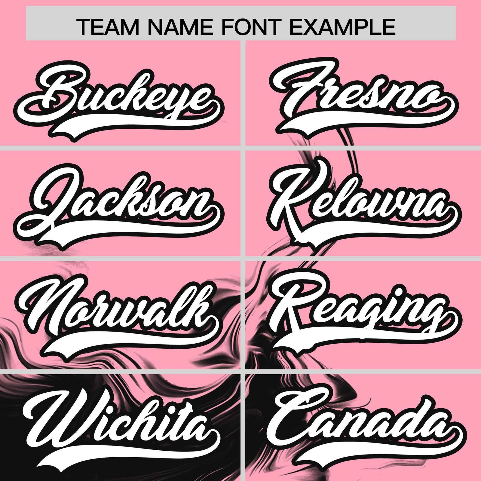 Custom Light Pink Black Personalized Ink Pattern Authentic Baseball Jersey