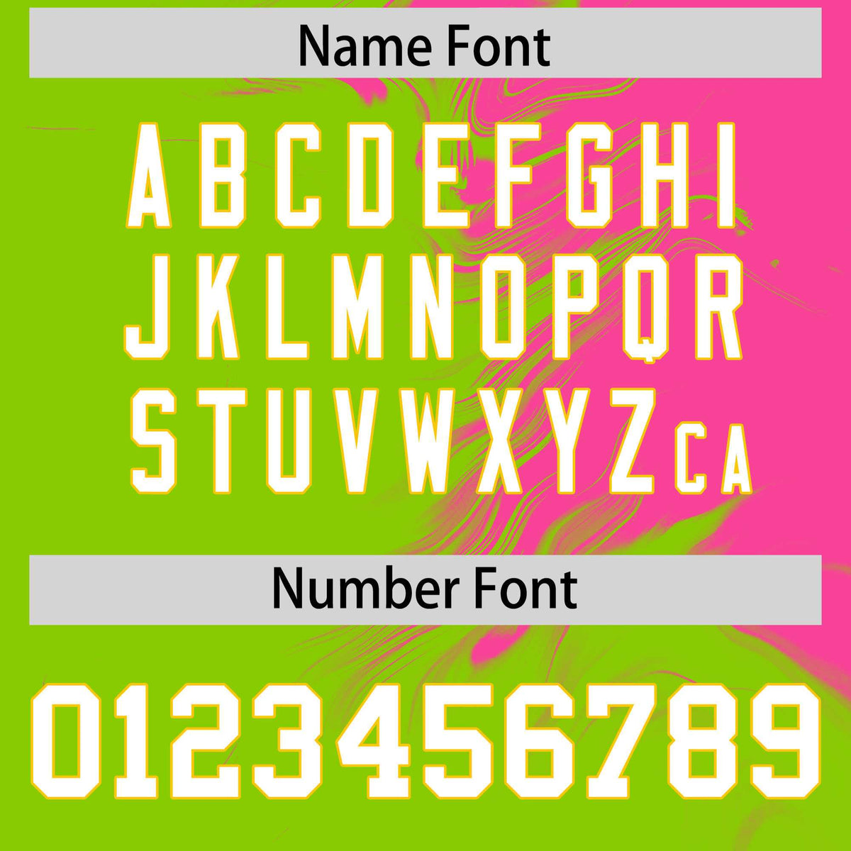 Custom Pink Neon Green Personalized Ink Pattern Authentic Baseball Jersey