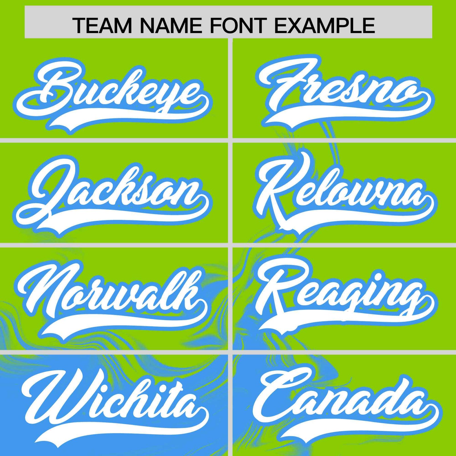 Custom Neon Green Powder Blue Personalized Ink Pattern Authentic Baseball Jersey