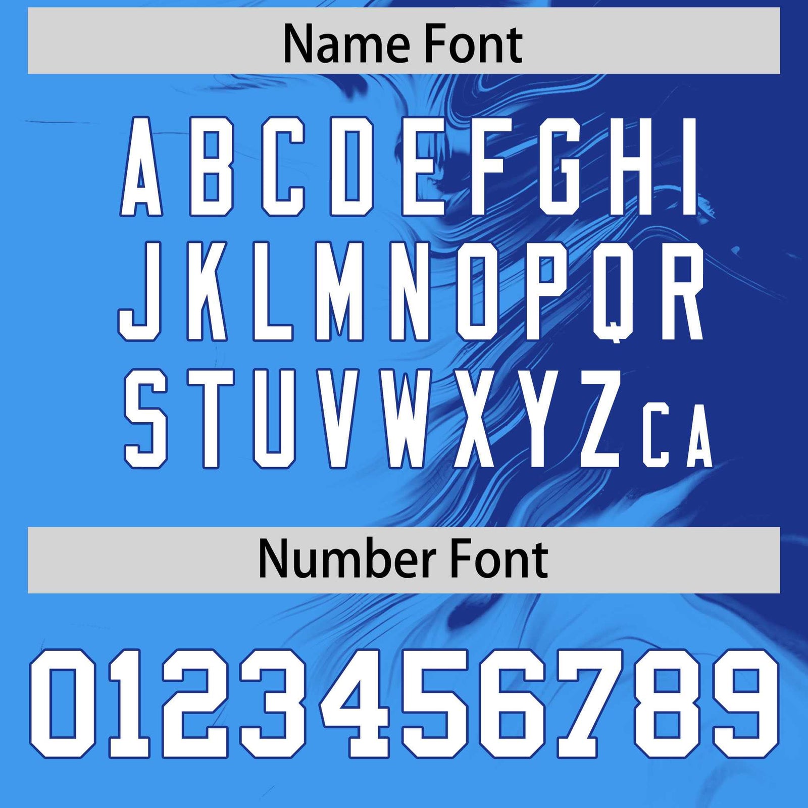 Custom Royal Powder Blue Personalized Ink Pattern Authentic Baseball Jersey