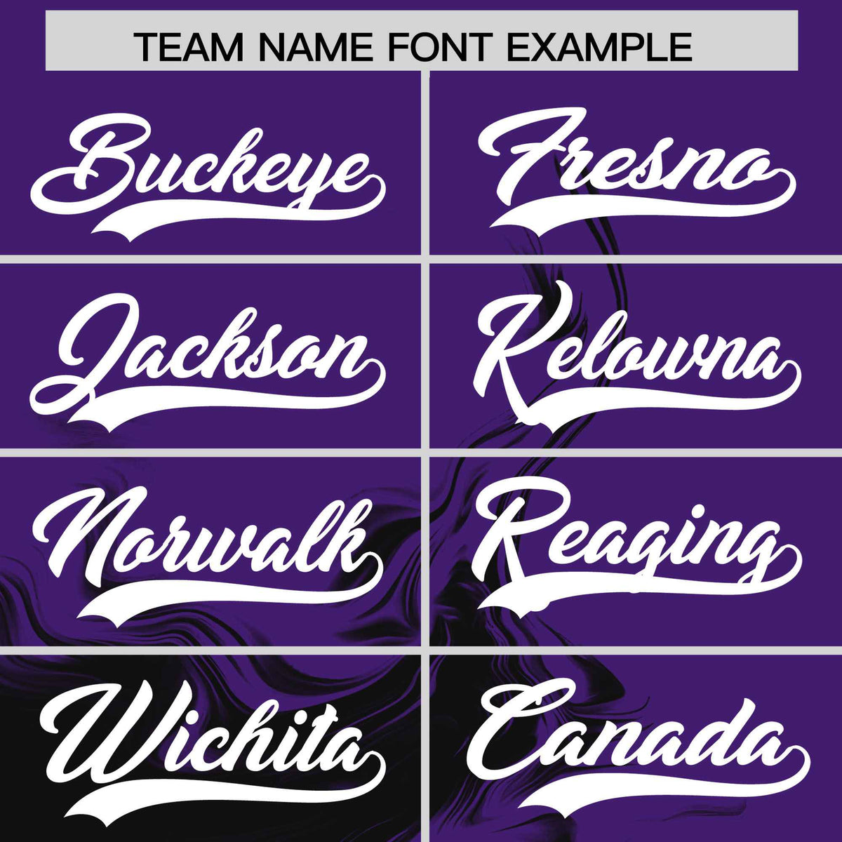 Custom Purple Black Personalized Ink Pattern Authentic Baseball Jersey