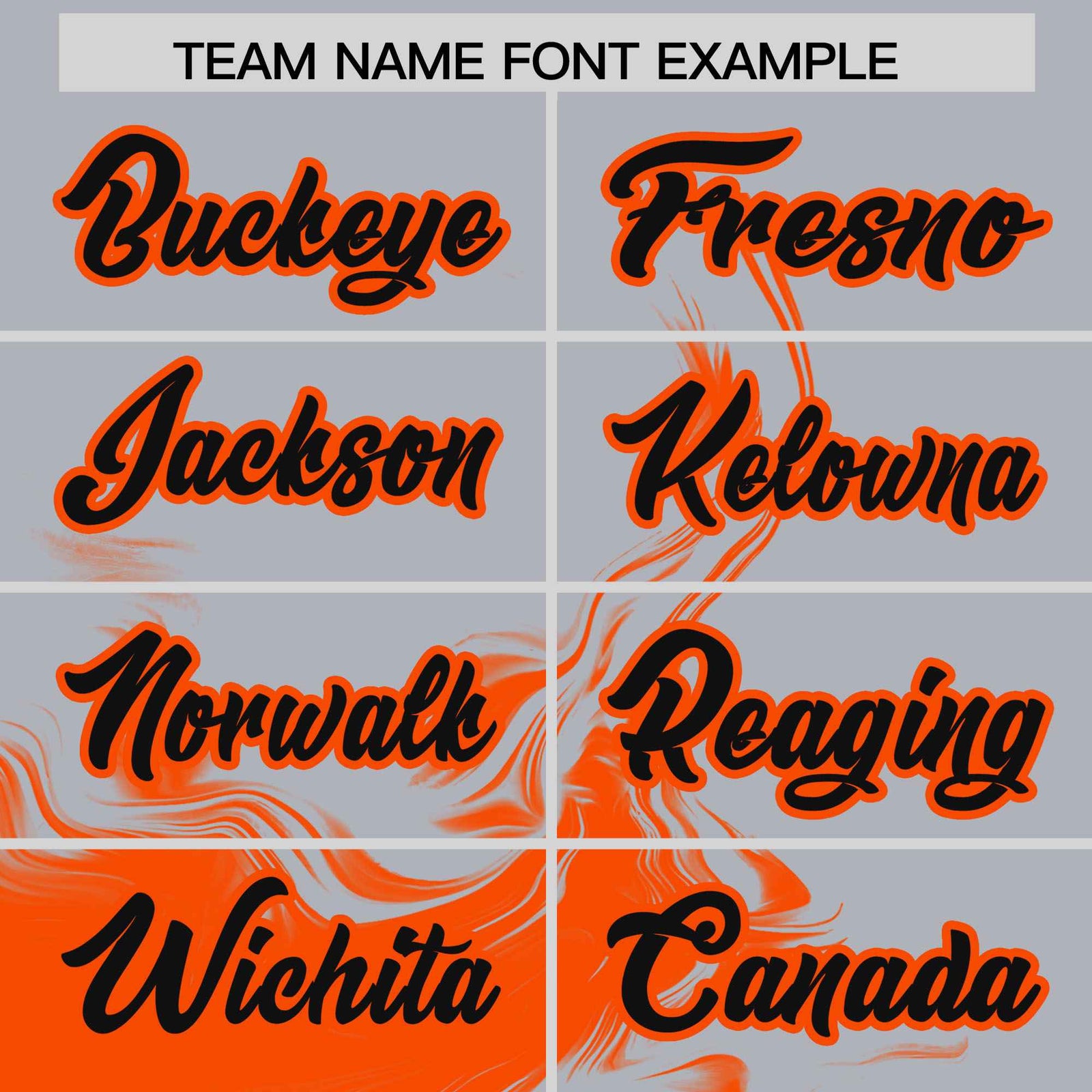 Custom Gray Orange Personalized Ink Pattern Authentic Baseball Jersey