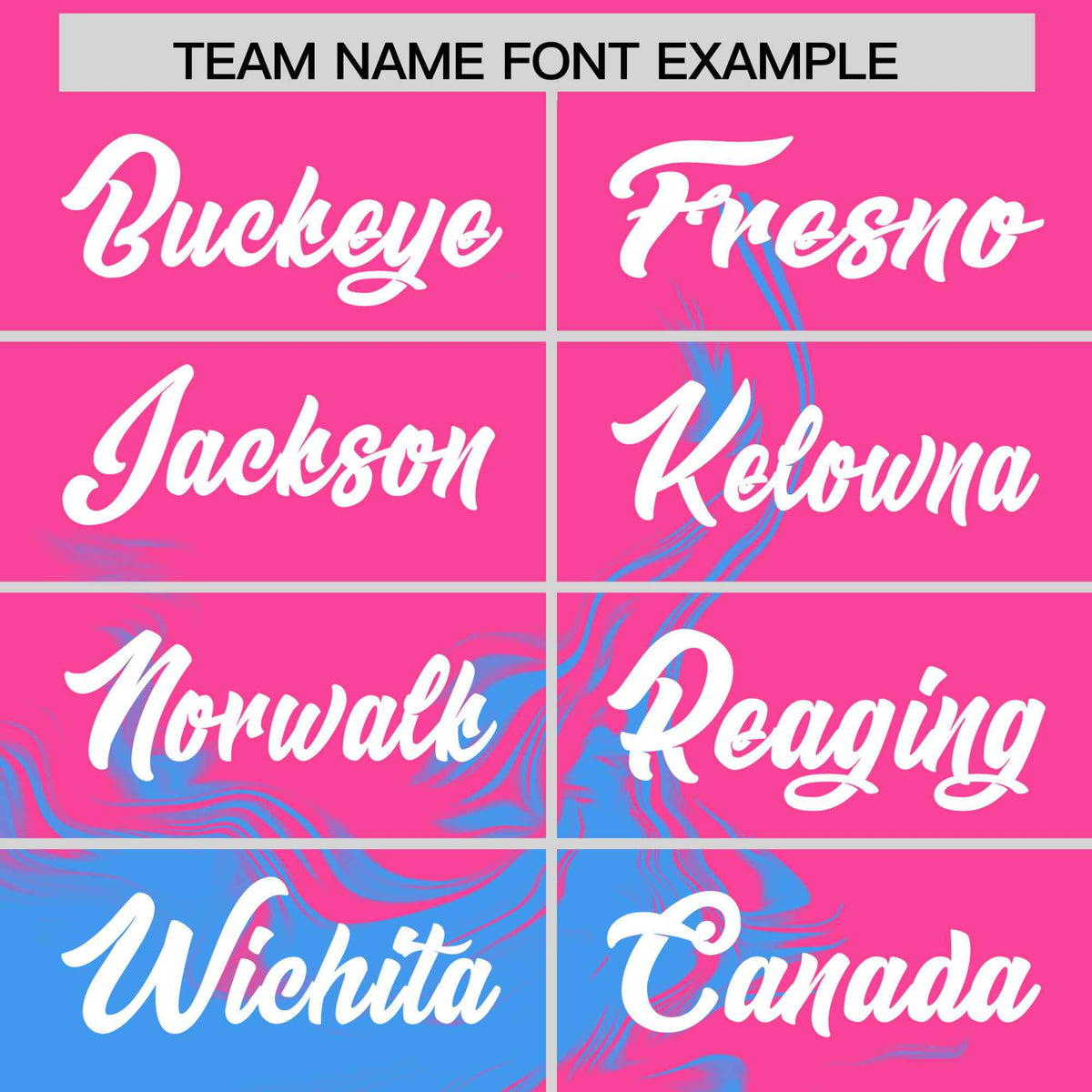 Custom Pink Powder Blue Personalized Ink Pattern Authentic Baseball Jersey