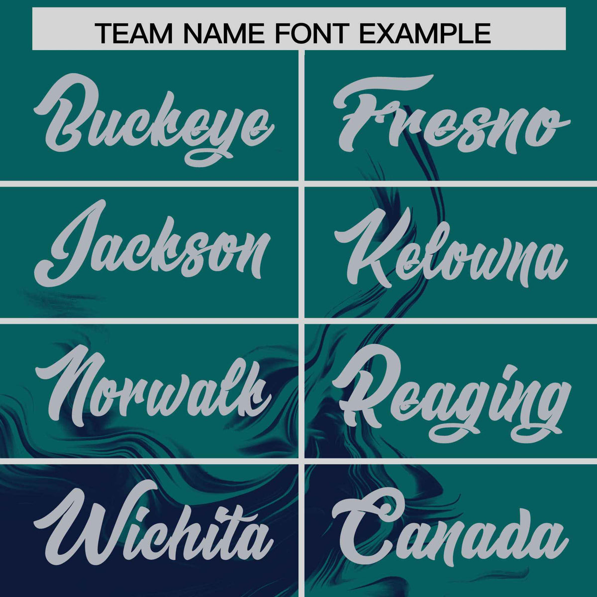 Custom Aqua Navy Personalized Ink Pattern Authentic Baseball Jersey