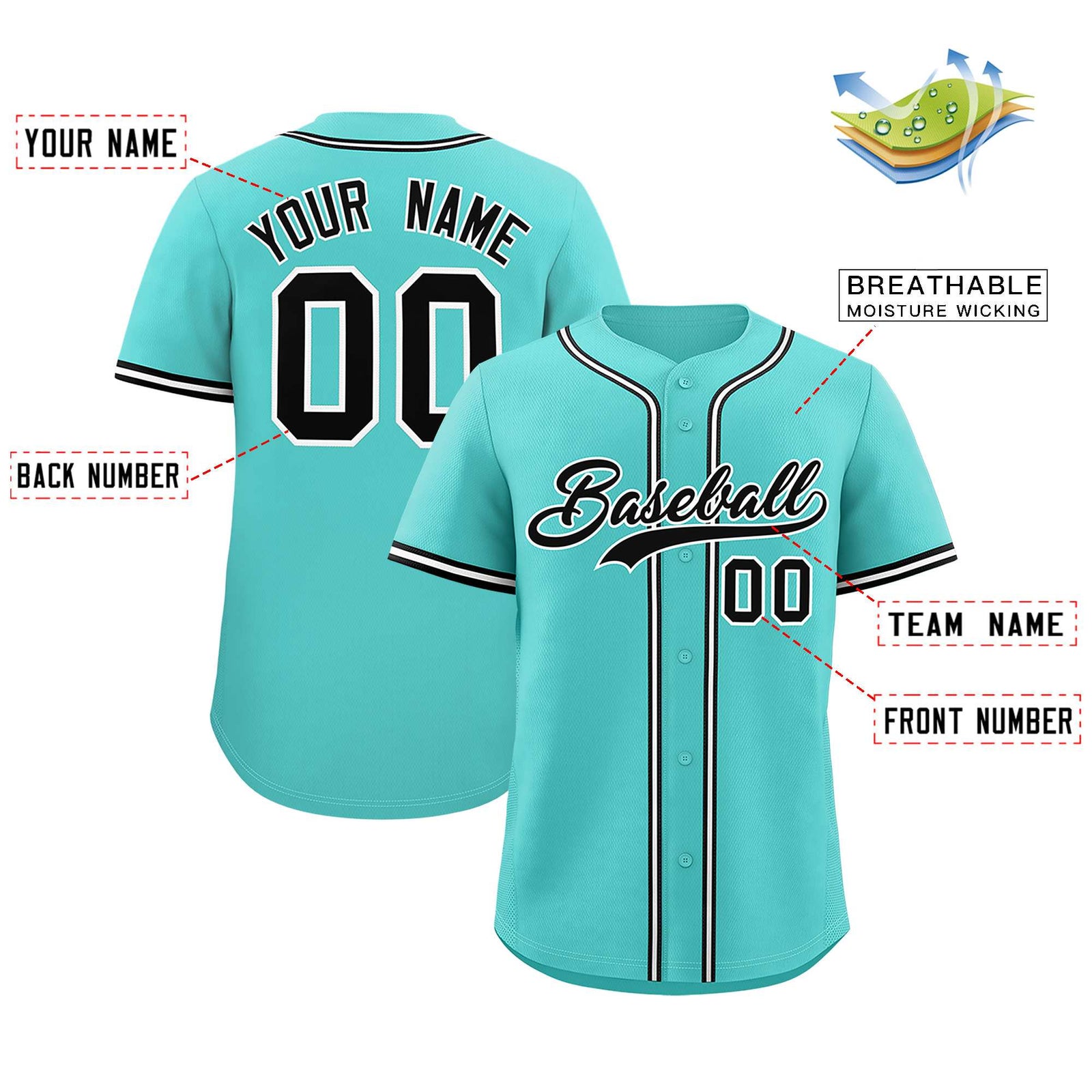 Custom Bright Green Classic Style Authentic Baseball Jersey