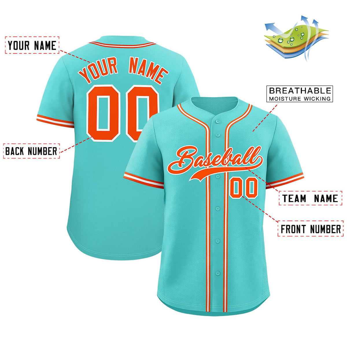 Custom Bright Green Classic Style Authentic Baseball Jersey