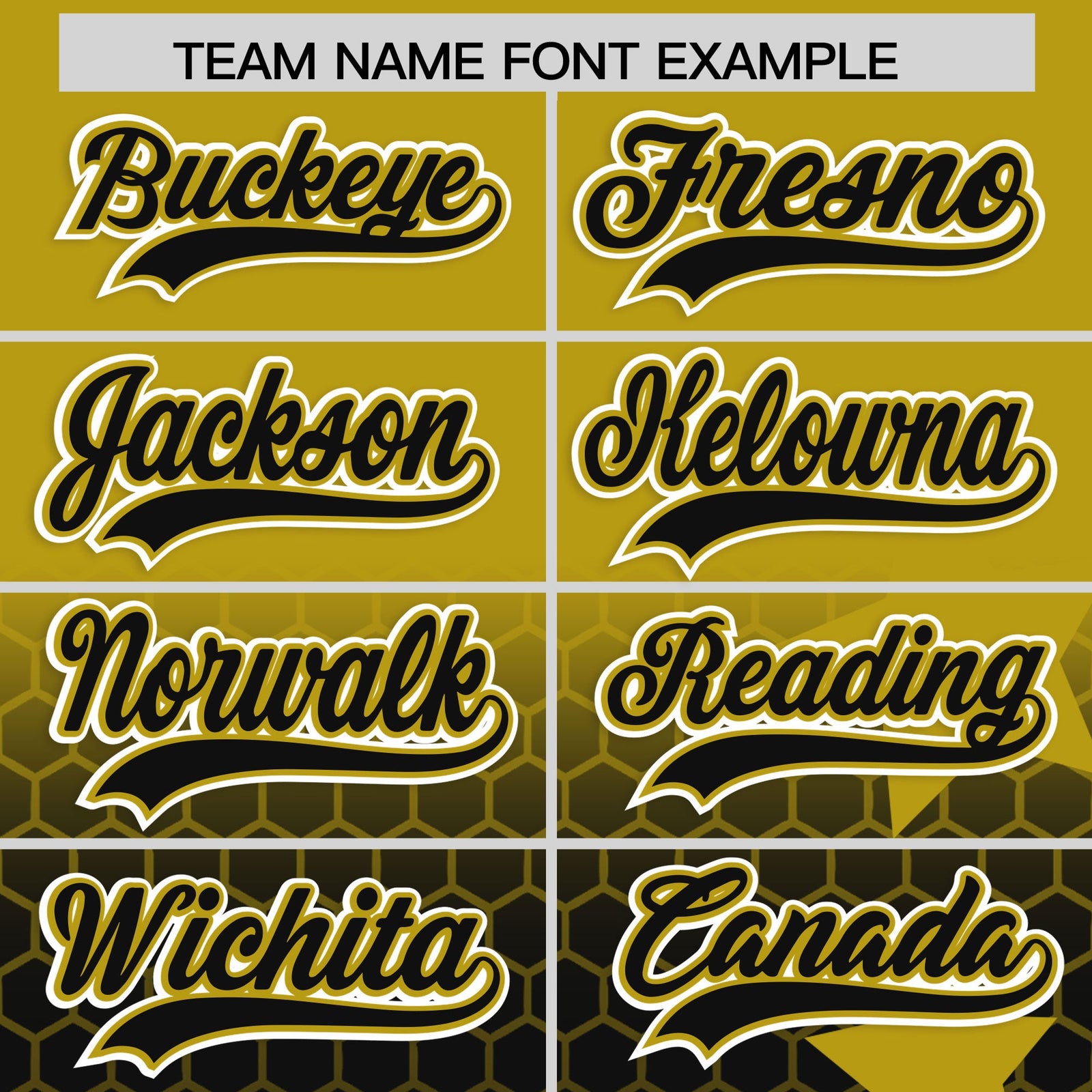 Custom Old Gold Black White Rising Stars Series Gradient Fashion Baseball Jersey| KXKSHOP