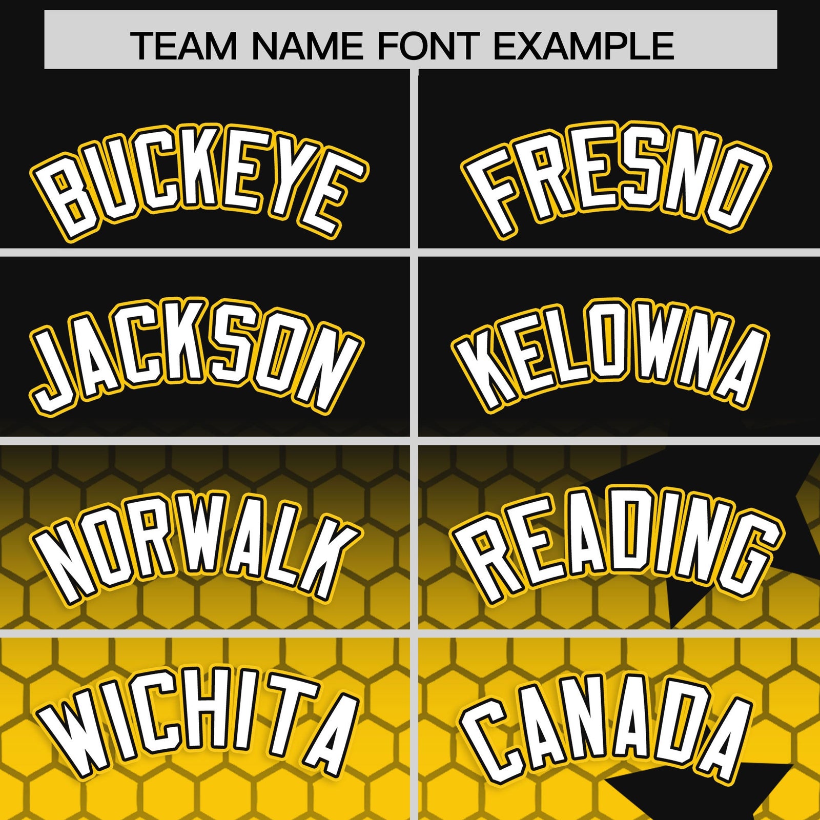 Custom Black Gold White Rising Stars Series Gradient Fashion Baseball Jersey| KXKSHOP