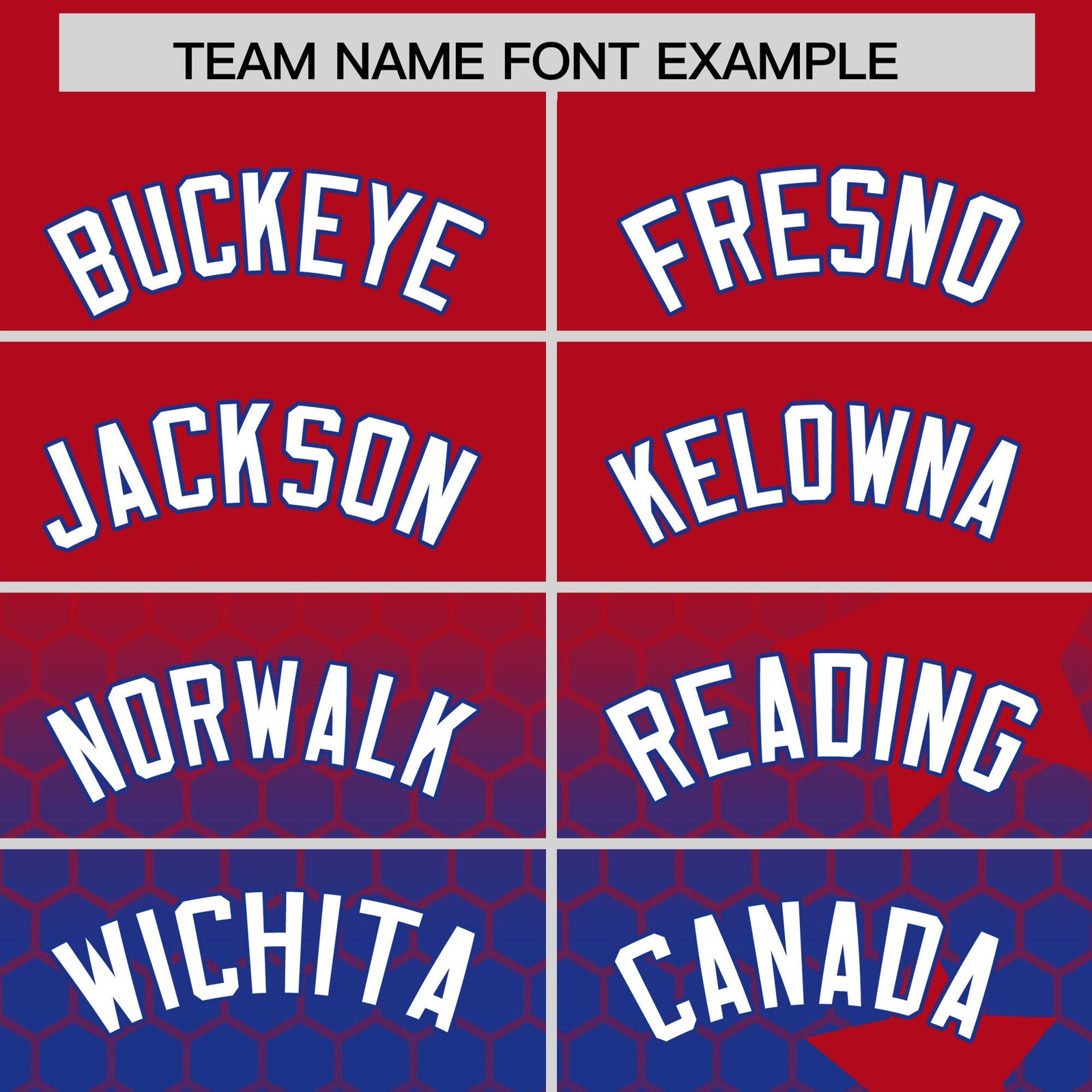 Custom Red Royal Blue White Rising Stars Series Gradient Fashion Baseball Jersey| KXKSHOP