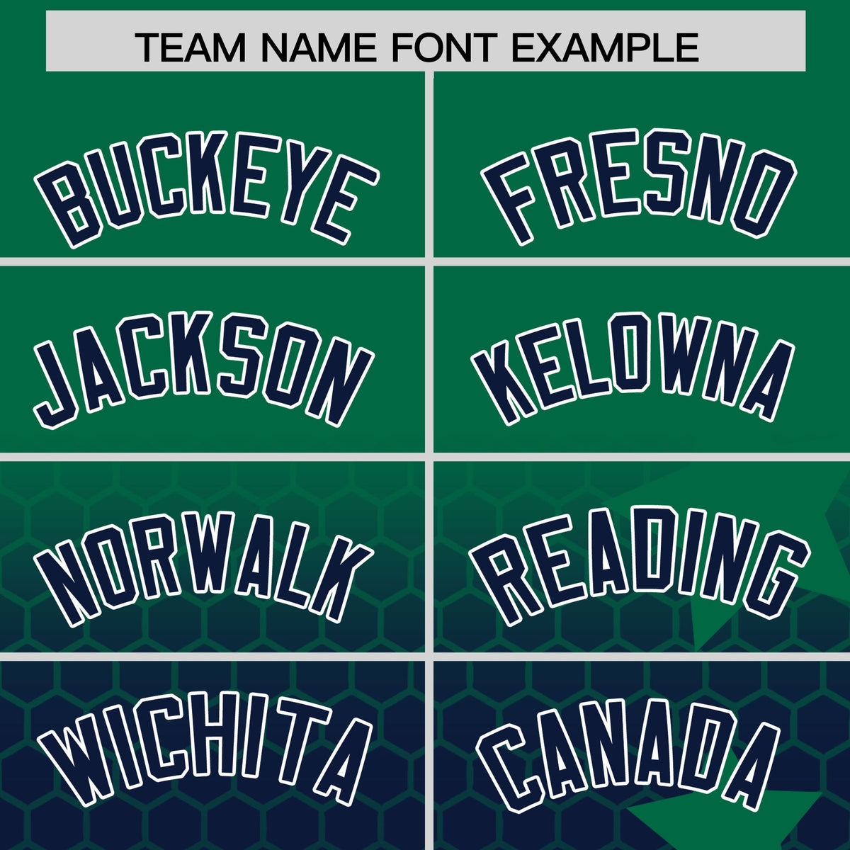 Custom Kelly Green Navy White Rising Stars Series Gradient Fashion Baseball Jersey| KXKSHOP