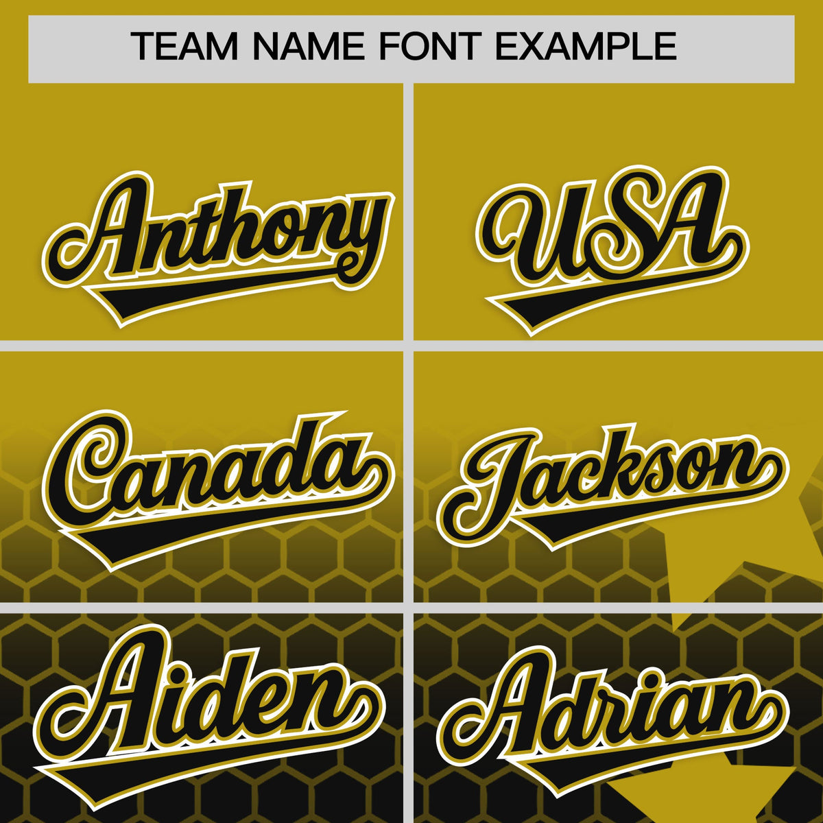 Custom Old Gold Black White Rising Stars Series Gradient Fashion Baseball Jersey| KXKSHOP