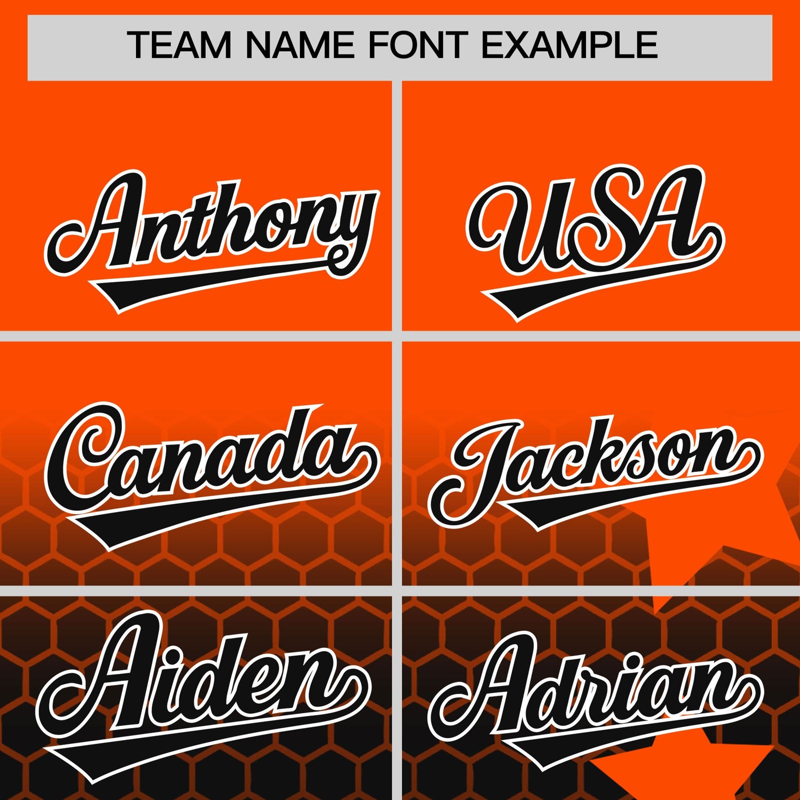 Custom Orange Black White Rising Stars Series Gradient Fashion Baseball Jersey| KXKSHOP