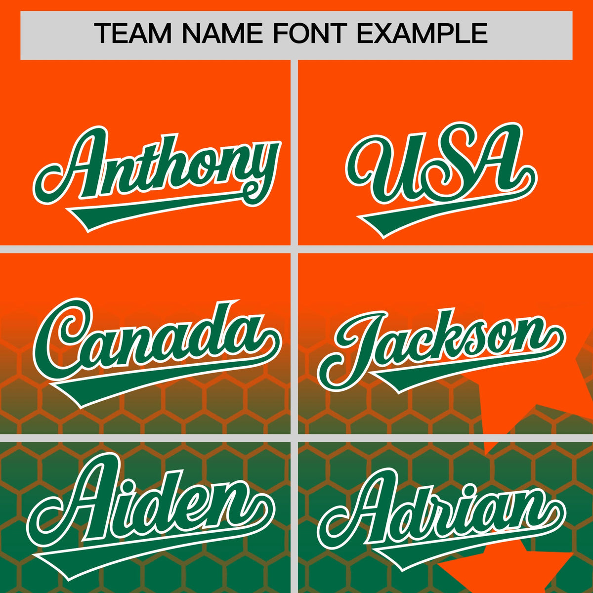 Custom Orange Kelly Green White Rising Stars Series Gradient Fashion Baseball Jersey| KXKSHOP