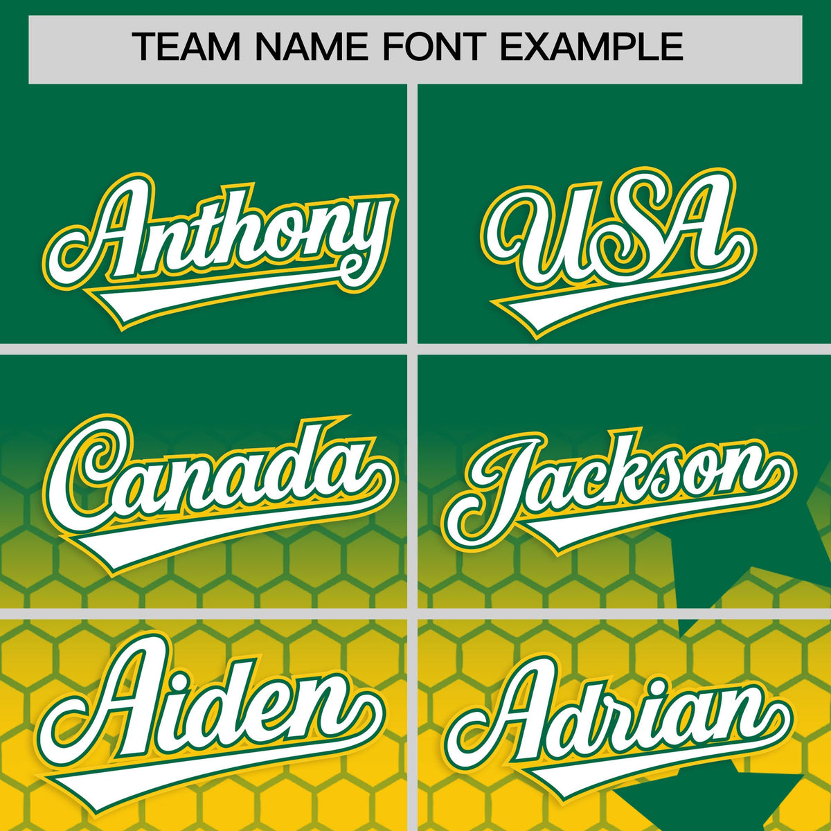 Custom Kelly Green Gold White Rising Stars Series Gradient Fashion Baseball Jersey| KXKSHOP