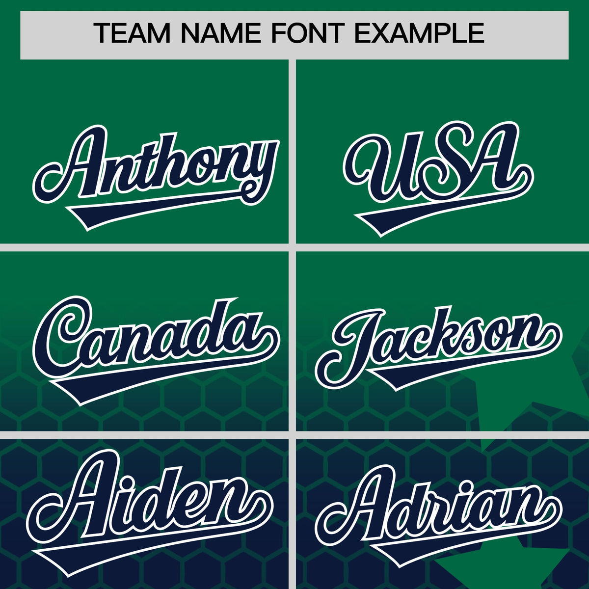 Custom Kelly Green Navy White Rising Stars Series Gradient Fashion Baseball Jersey| KXKSHOP