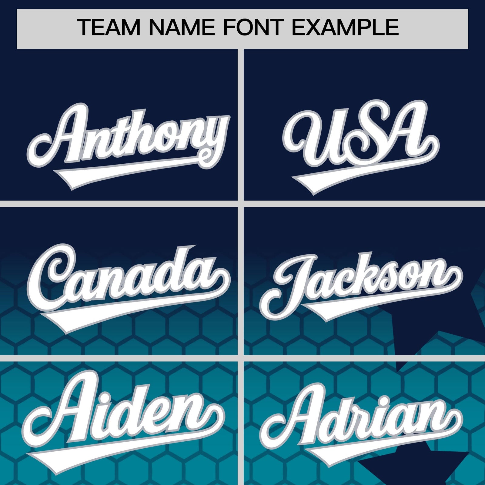 Custom Navy Teal White Rising Stars Series Gradient Fashion Baseball Jersey| KXKSHOP