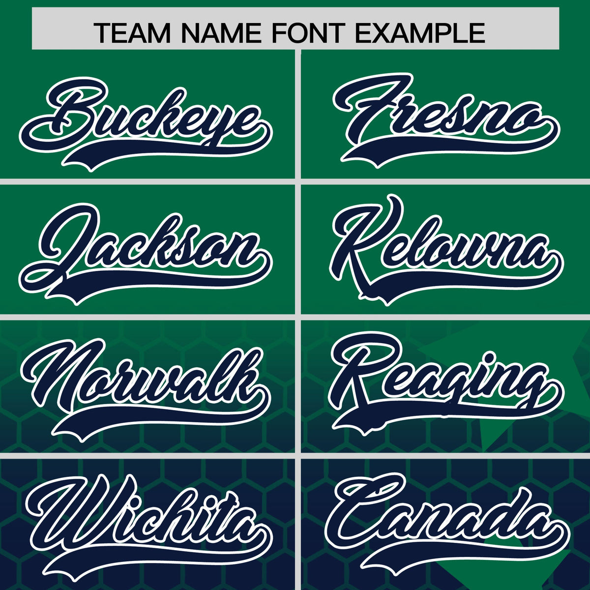 Custom Kelly Green Navy White Rising Stars Series Gradient Fashion Baseball Jersey| KXKSHOP