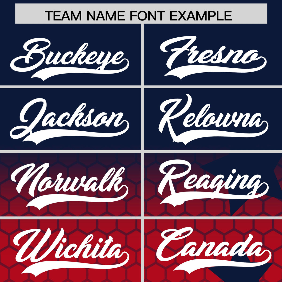 Custom Navy Red White Rising Stars Series Gradient Fashion Baseball Jersey| KXKSHOP