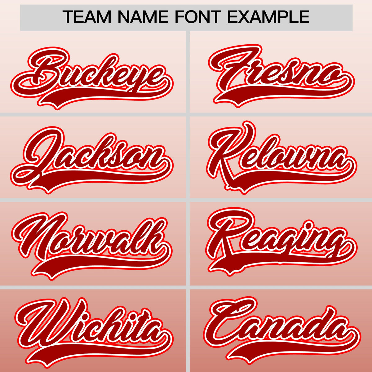 Custom Red Pink Gradient Fashion Elastic Baseball Jersey| KXKSHOP