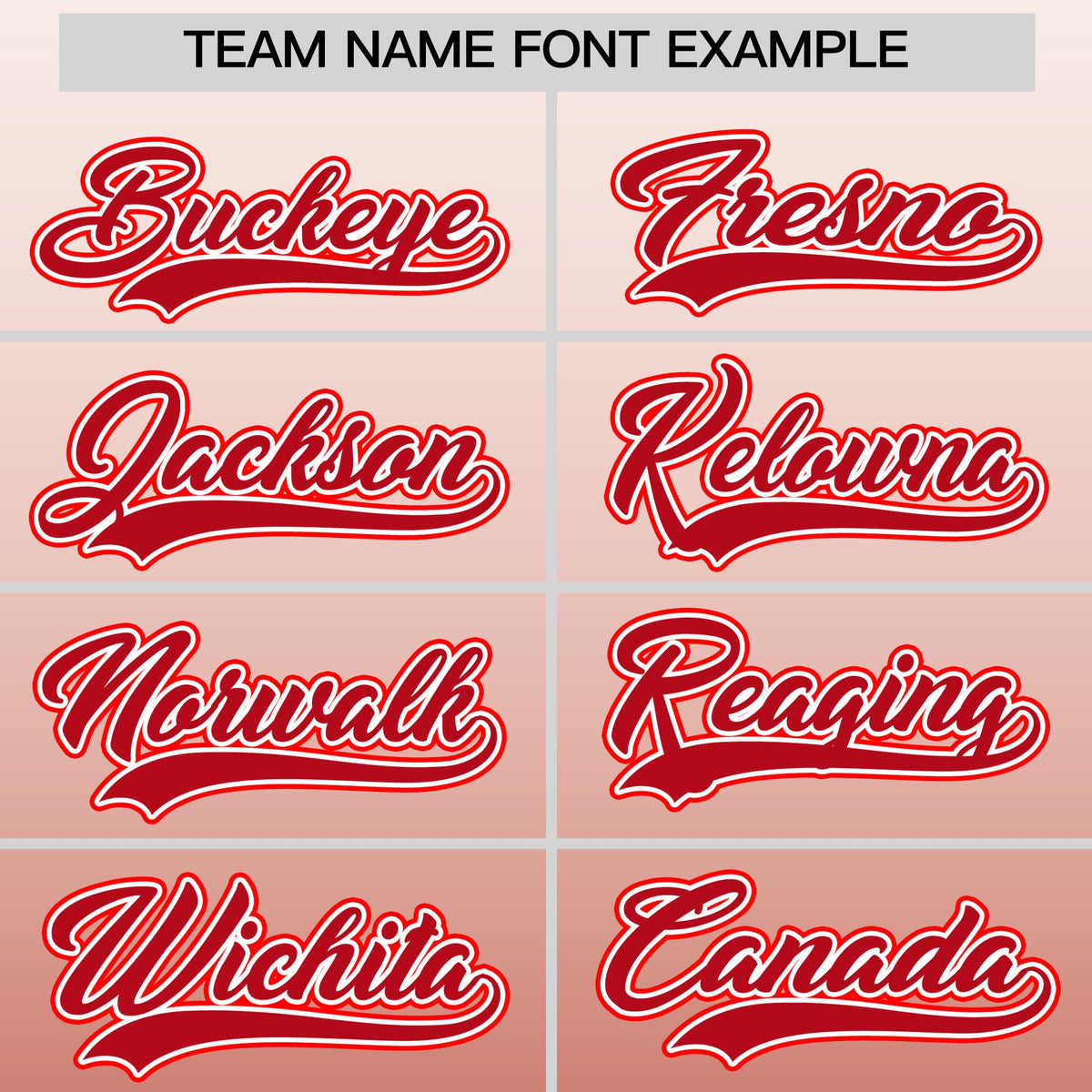 Custom Pink Red Gradient Fashion Elastic Baseball Jersey| KXKSHOP