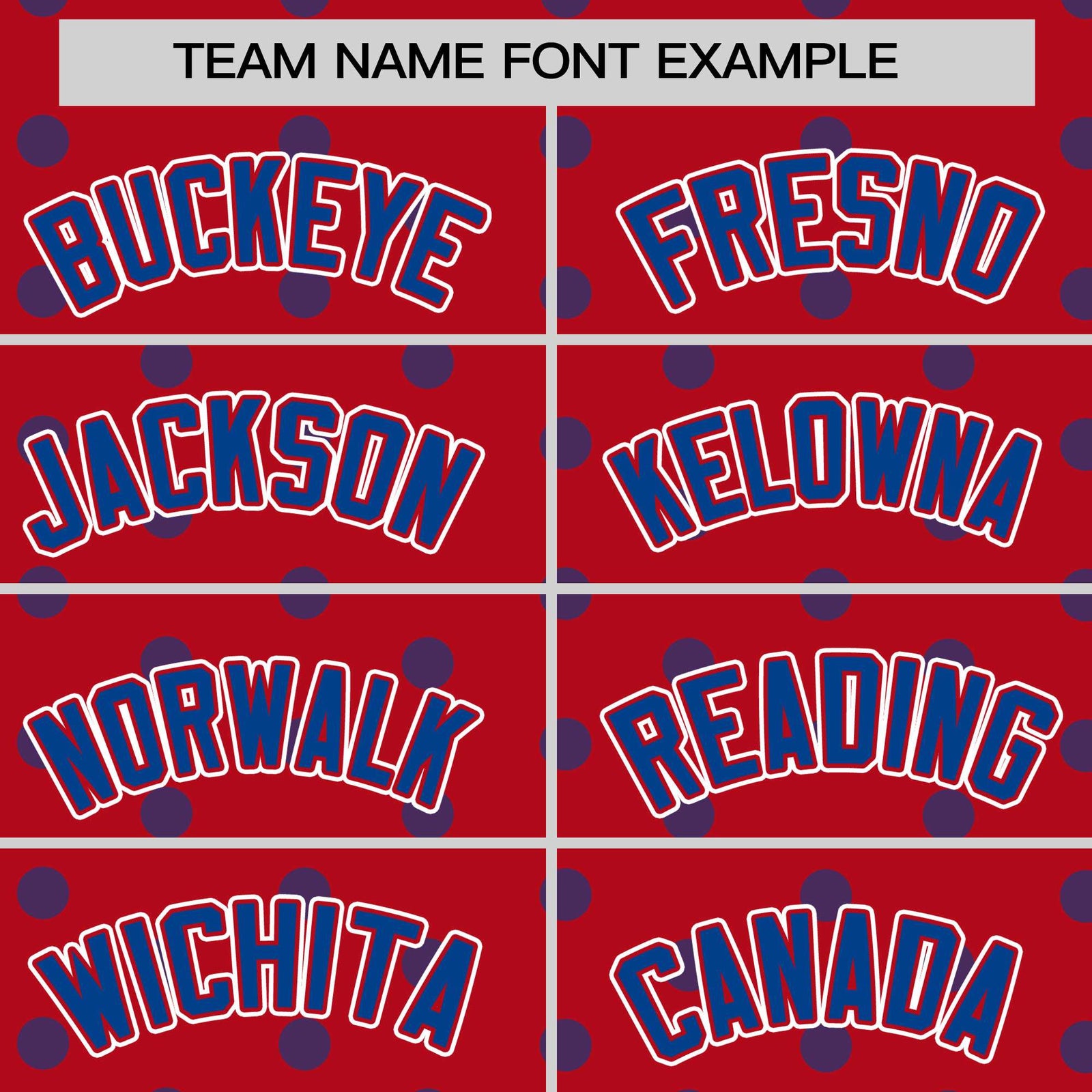 Custom Red Royal Personalized Polka Dot Graffiti Pattern Authentic Baseball Jersey