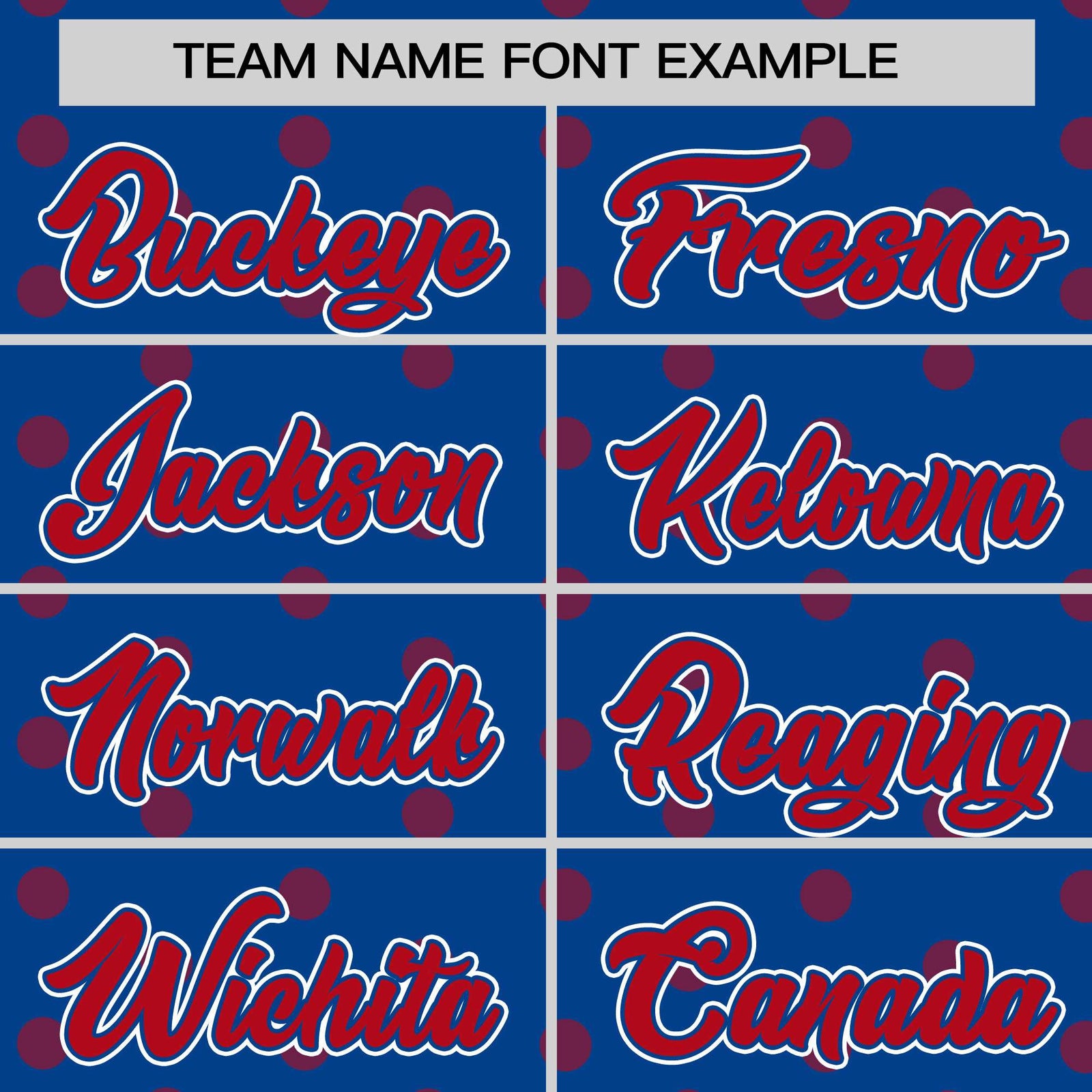 Custom Royal Red Personalized Polka Dot Graffiti Pattern Authentic Baseball Jersey