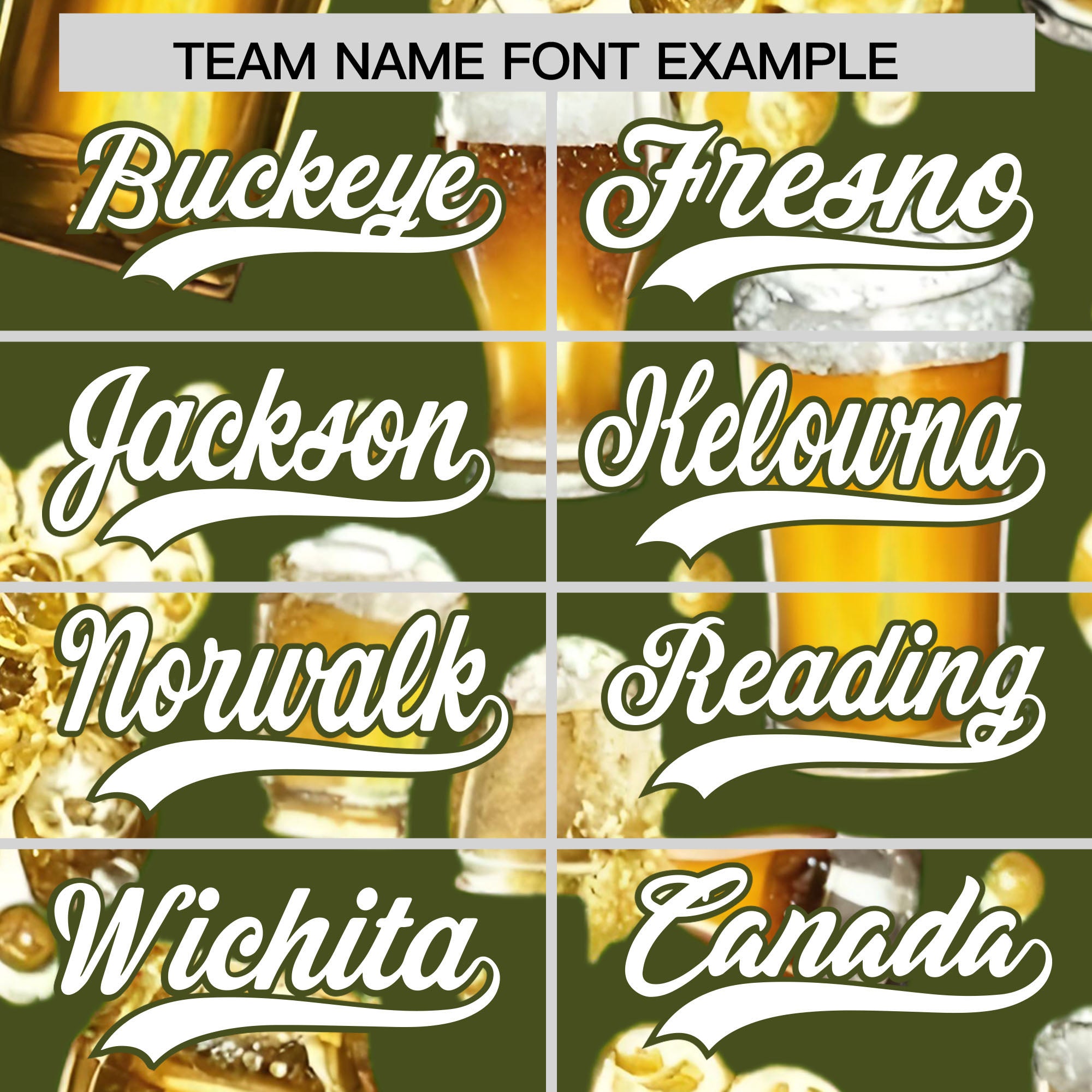 Custom Olive Personalized Team Shirts for Parties & Training | KXKSHOP