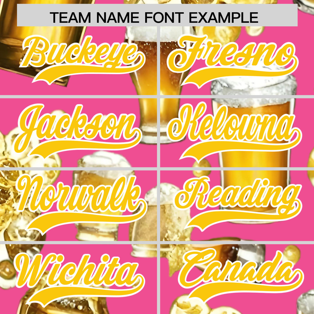 Custom Pink Personalized Team Shirts for Parties &amp; Training | KXKSHOP