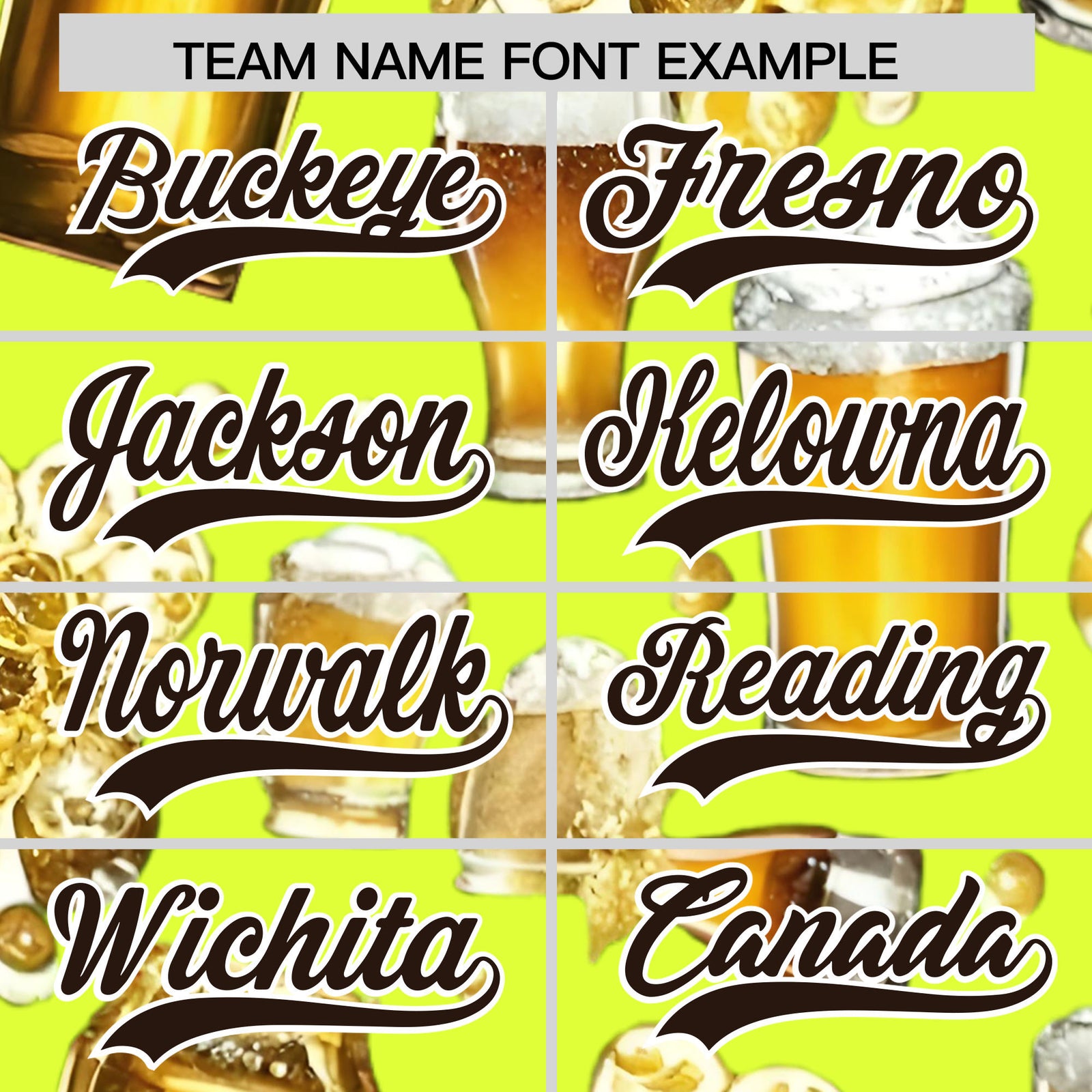 Custom Fluorescent Green Personalized Team Shirts for Parties & Training | KXKSHOP