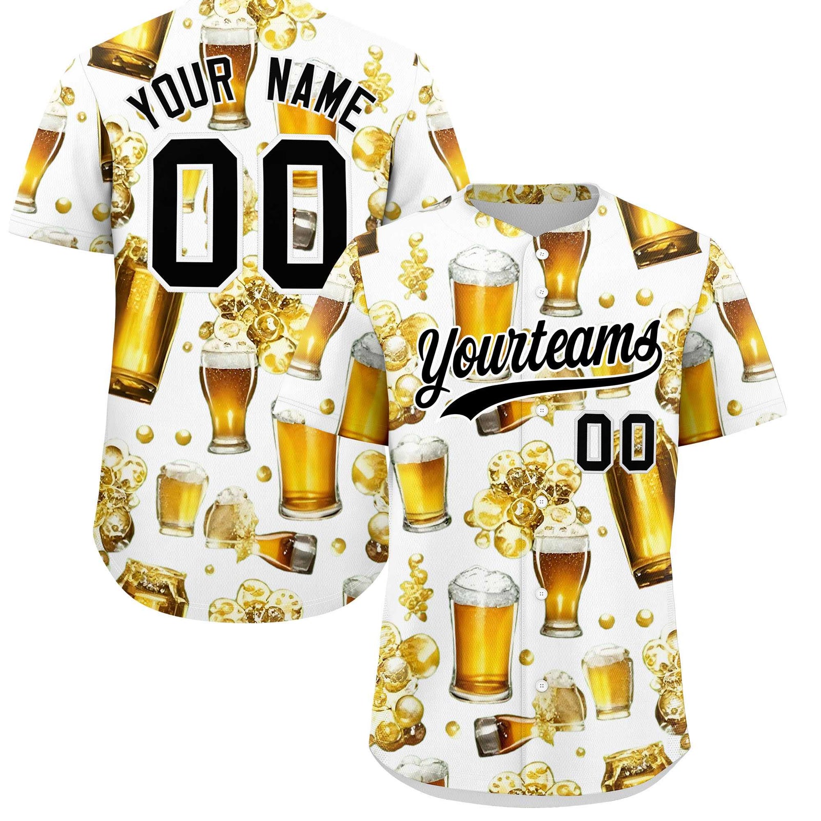 Custom White Personalized Team Shirts for Parties & Training | KXKSHOP