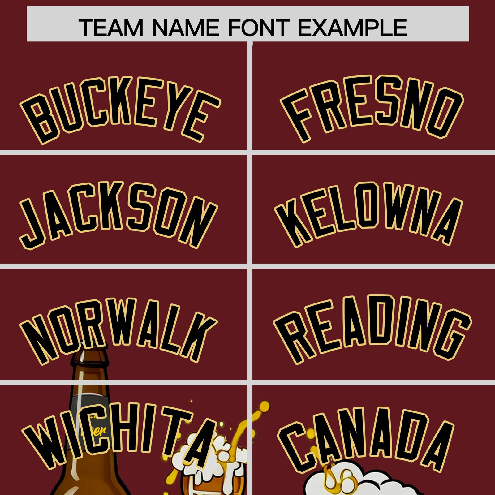 Custom Burgundy Personalized Team Shirts for Parties & Training | KXKSHOP