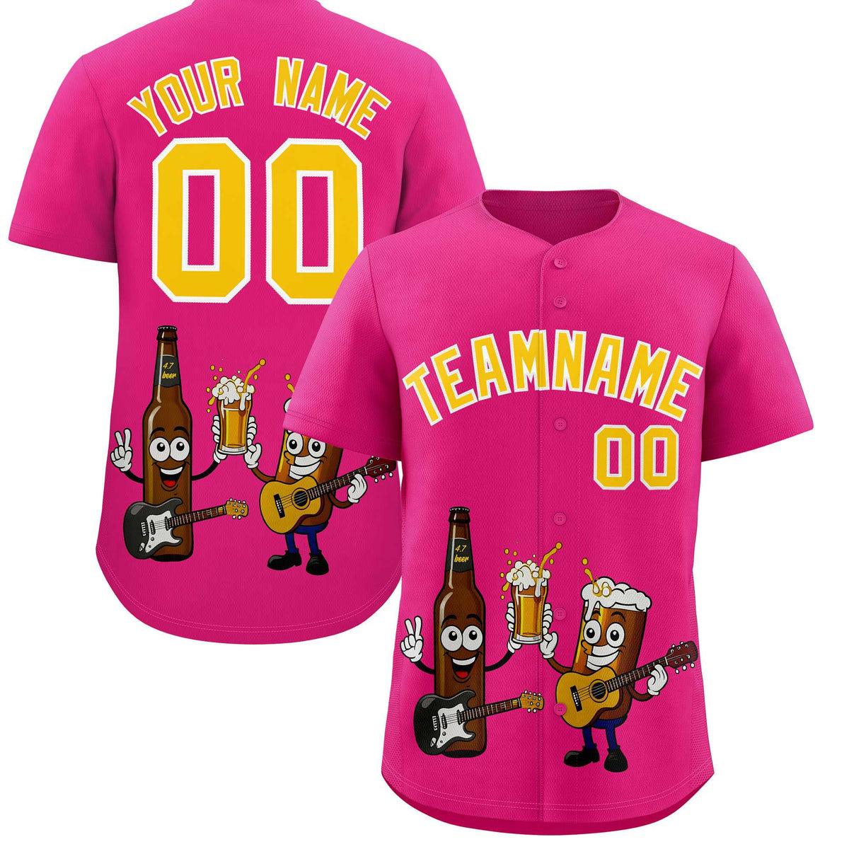 Custom Rose Red Personalized Team Shirts for Parties &amp; Training | KXKSHOP
