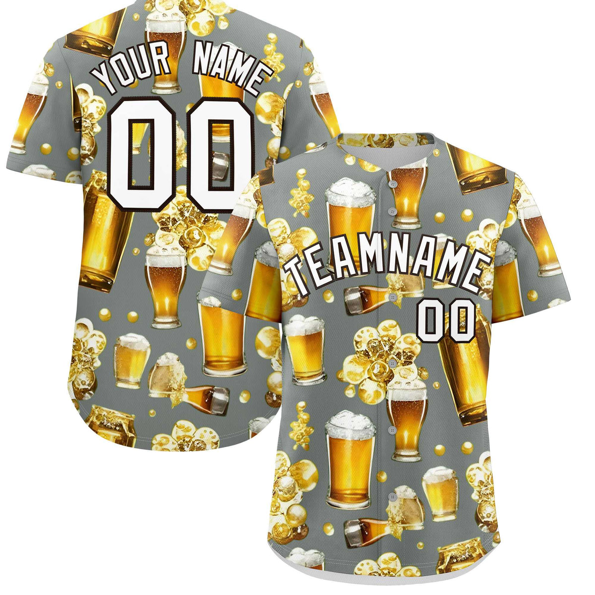 Custom Gray Personalized Team Shirts for Parties &amp; Training | KXKSHOP