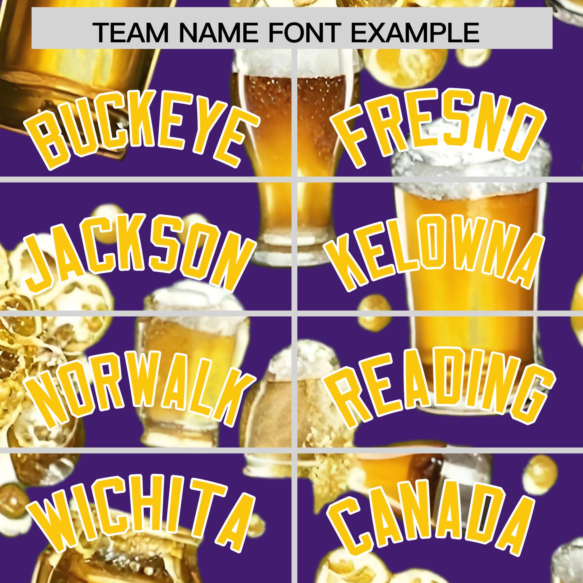 Custom Purple Personalized Team Shirts for Parties & Training | KXKSHOP