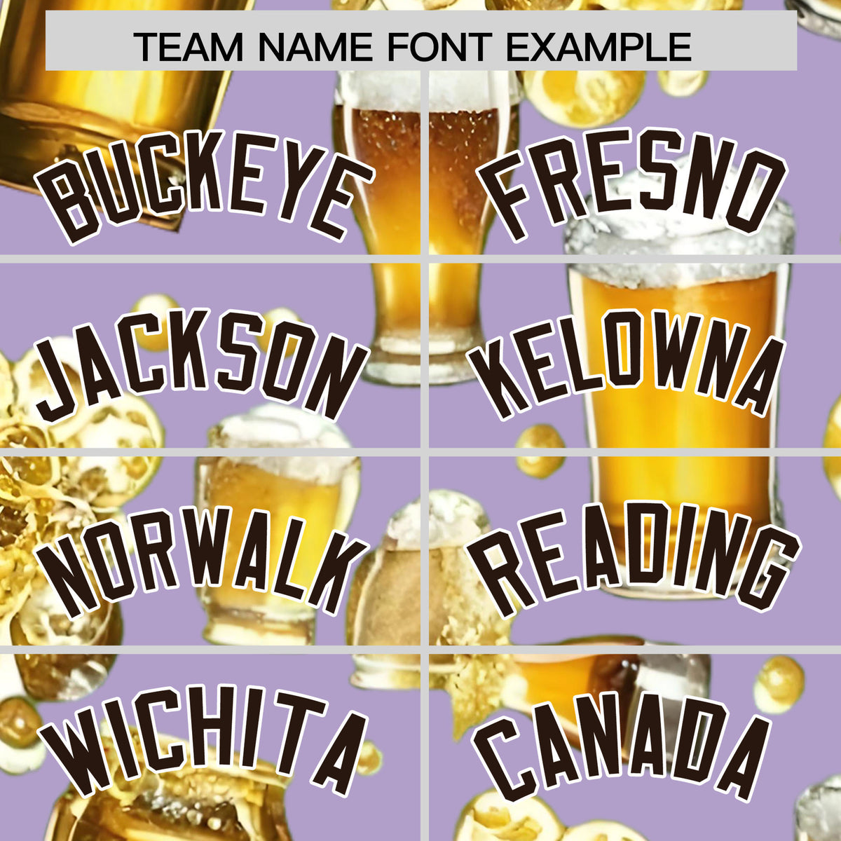 Custom Light Purple Personalized Team Shirts for Parties &amp; Training | KXKSHOP