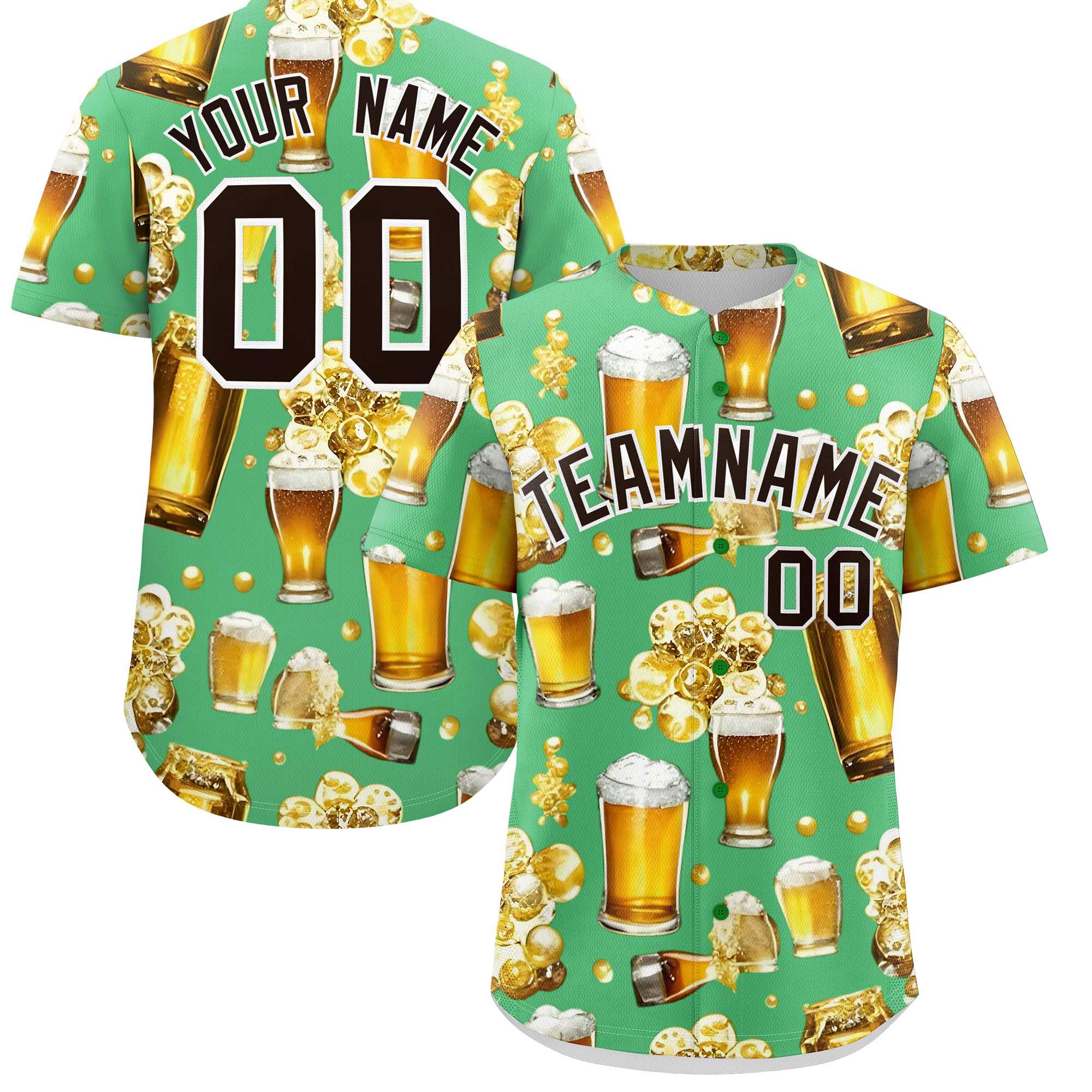 Custom Neon Green Personalized Team Shirts for Parties & Training | KXKSHOP
