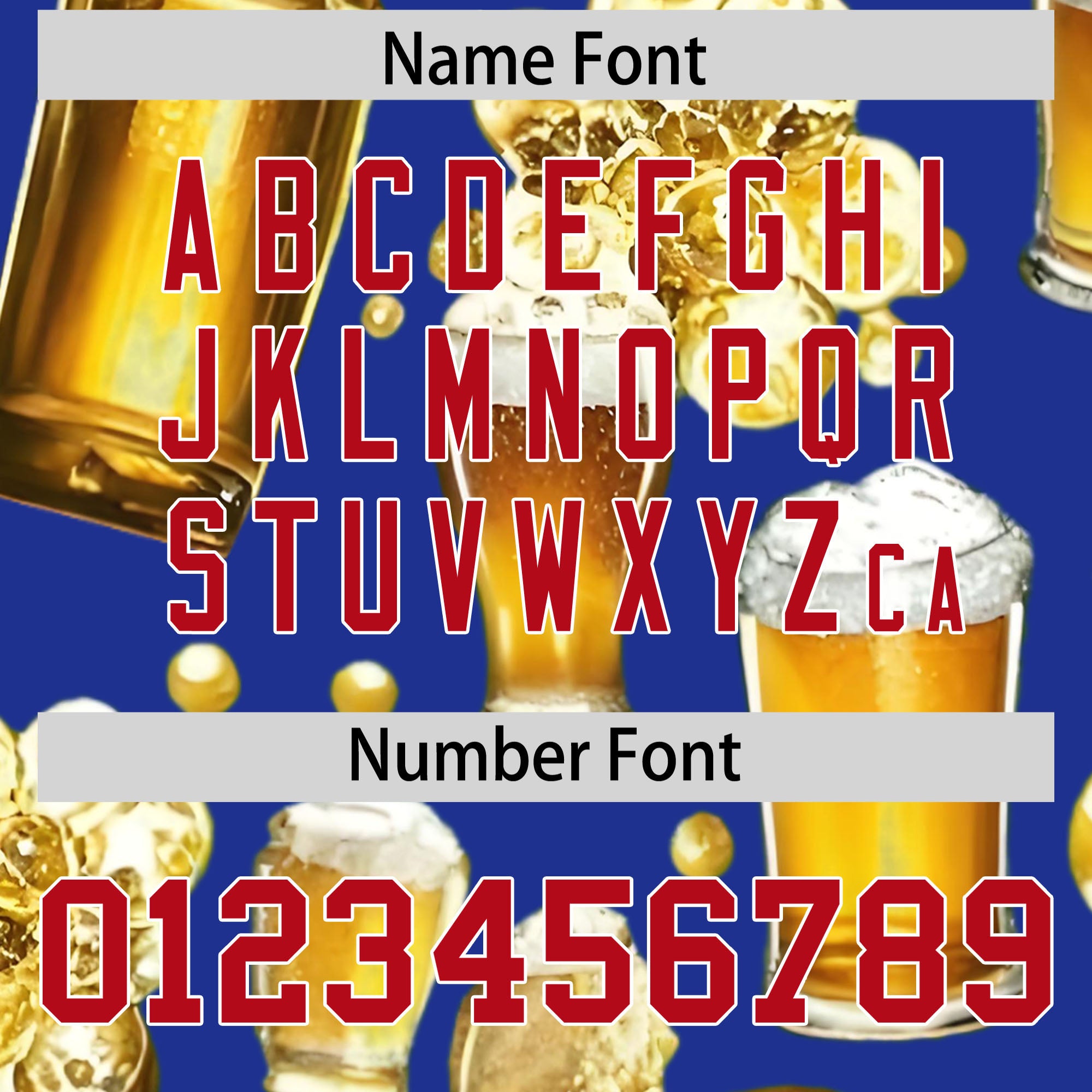 Custom Royal Blue Personalized Team Shirts for Parties & Training | KXKSHOP