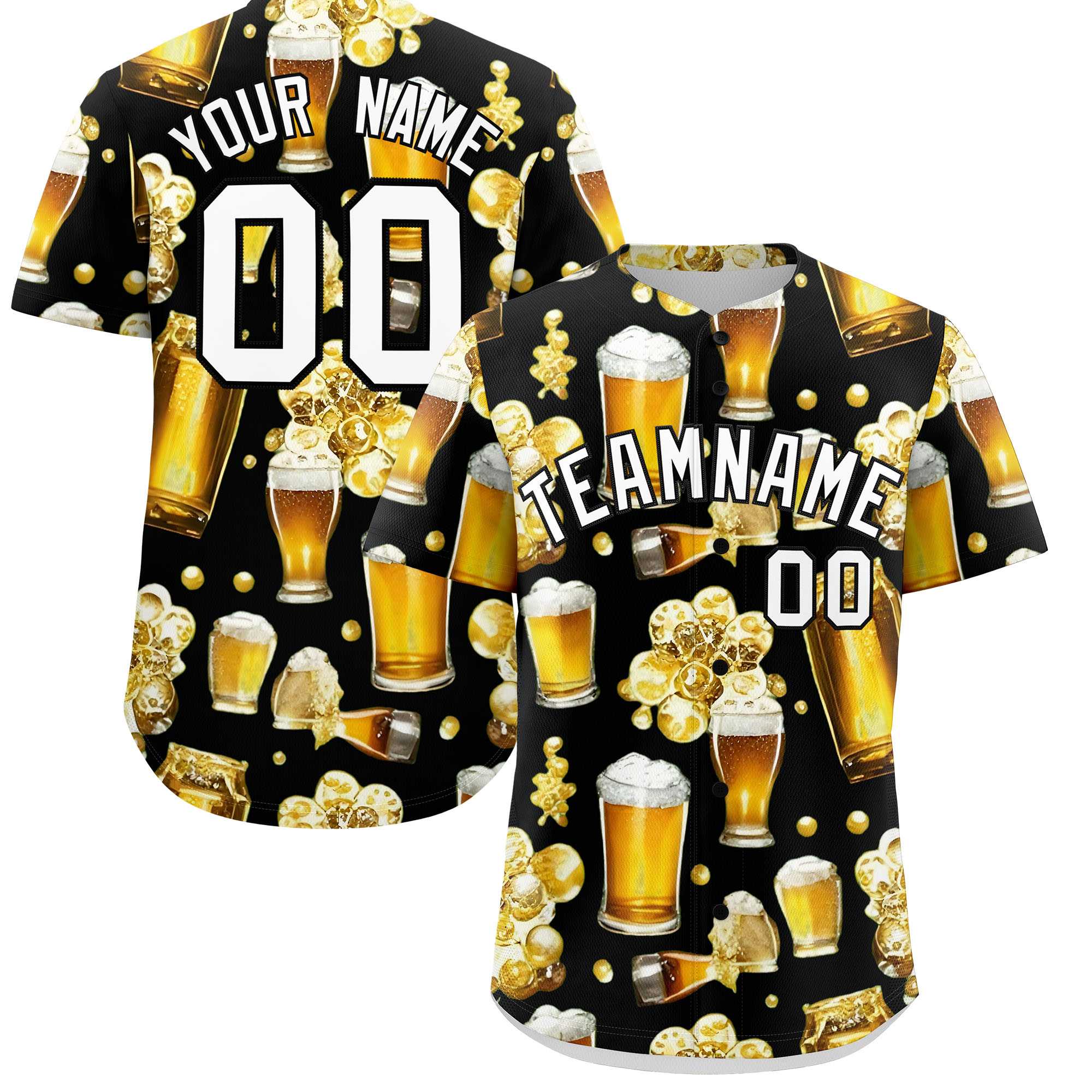 Custom Black Personalized Team Shirts for Parties & Training | KXKSHOP
