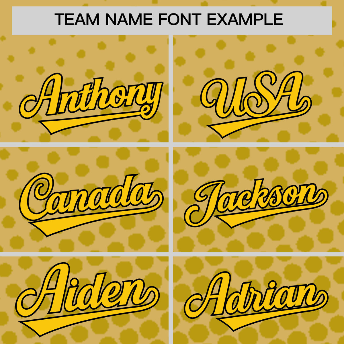 Custom Old Gold Personalized Team Shirts for Parties &amp; Training | KXKSHOP